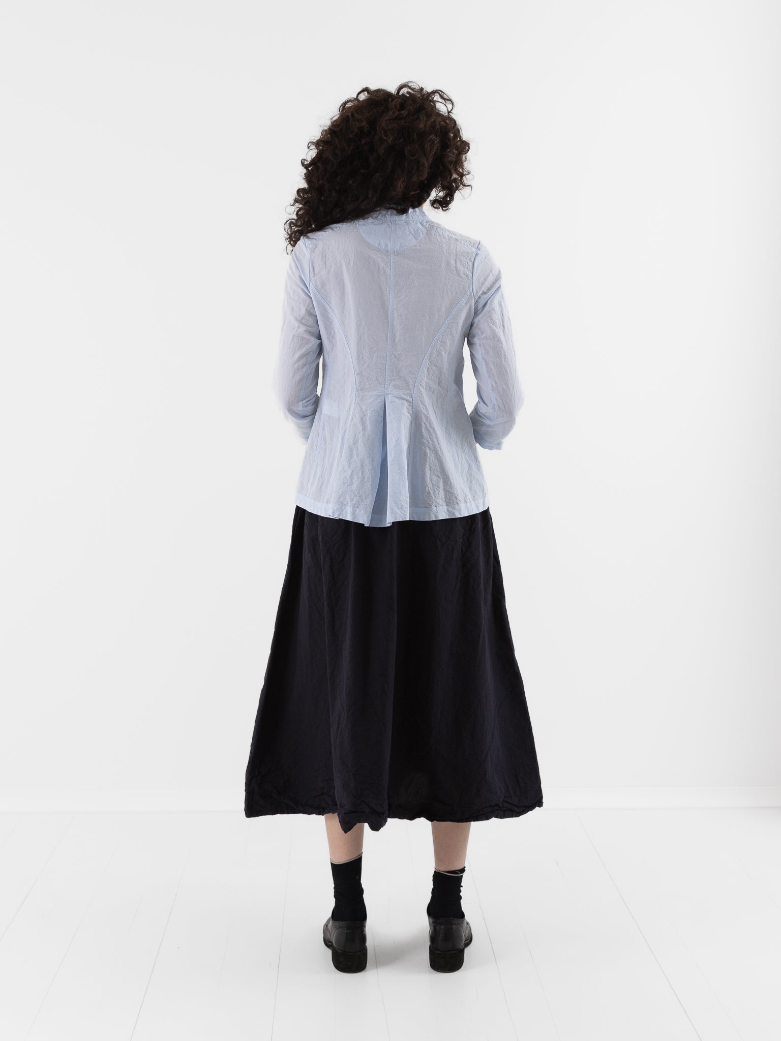 Bergfabel Ada Shirt in Azur - BERGFABEL at Worthwhile - shop TOP