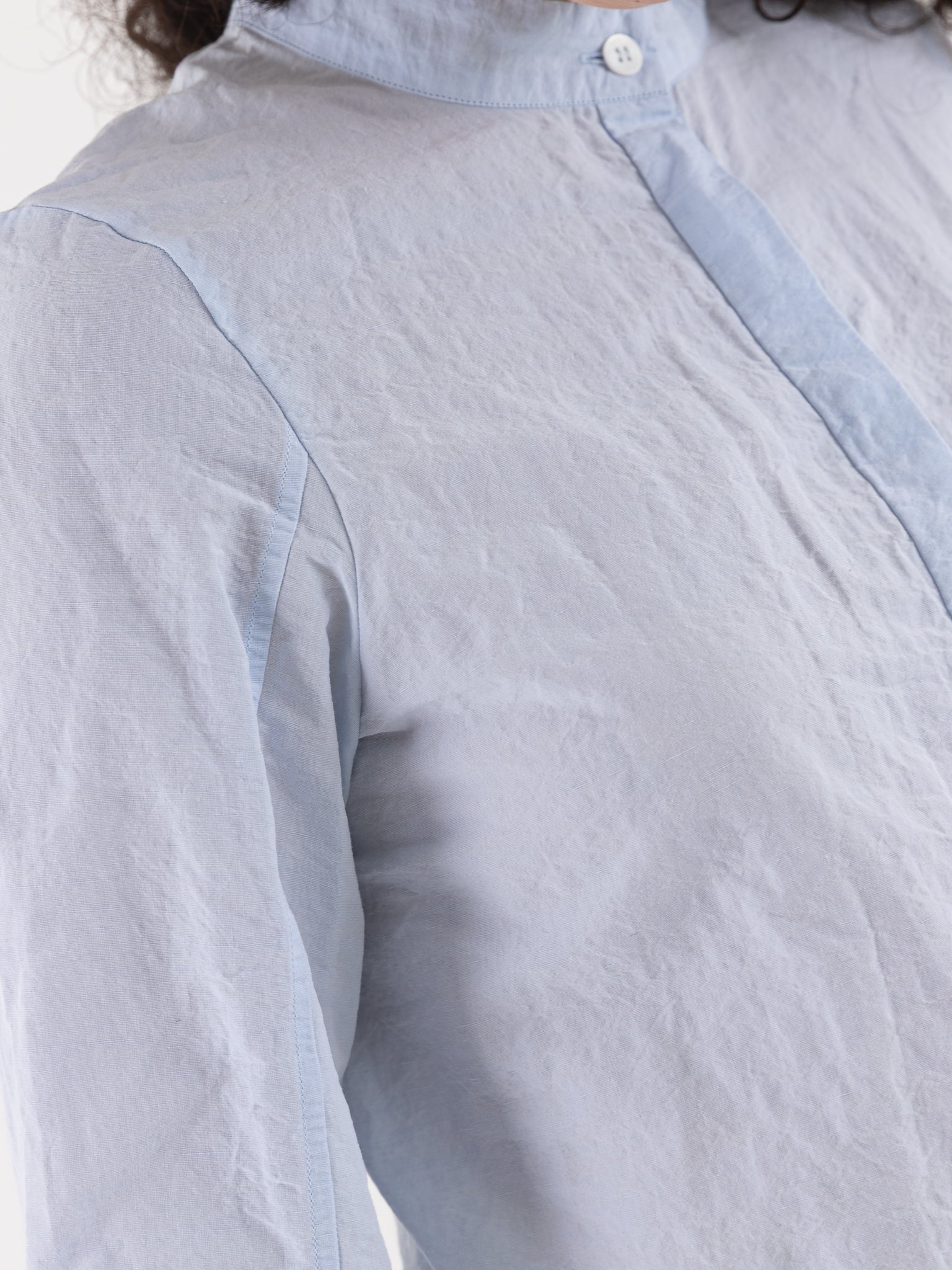 Bergfabel Ada Shirt in Azur - BERGFABEL at Worthwhile - shop TOP