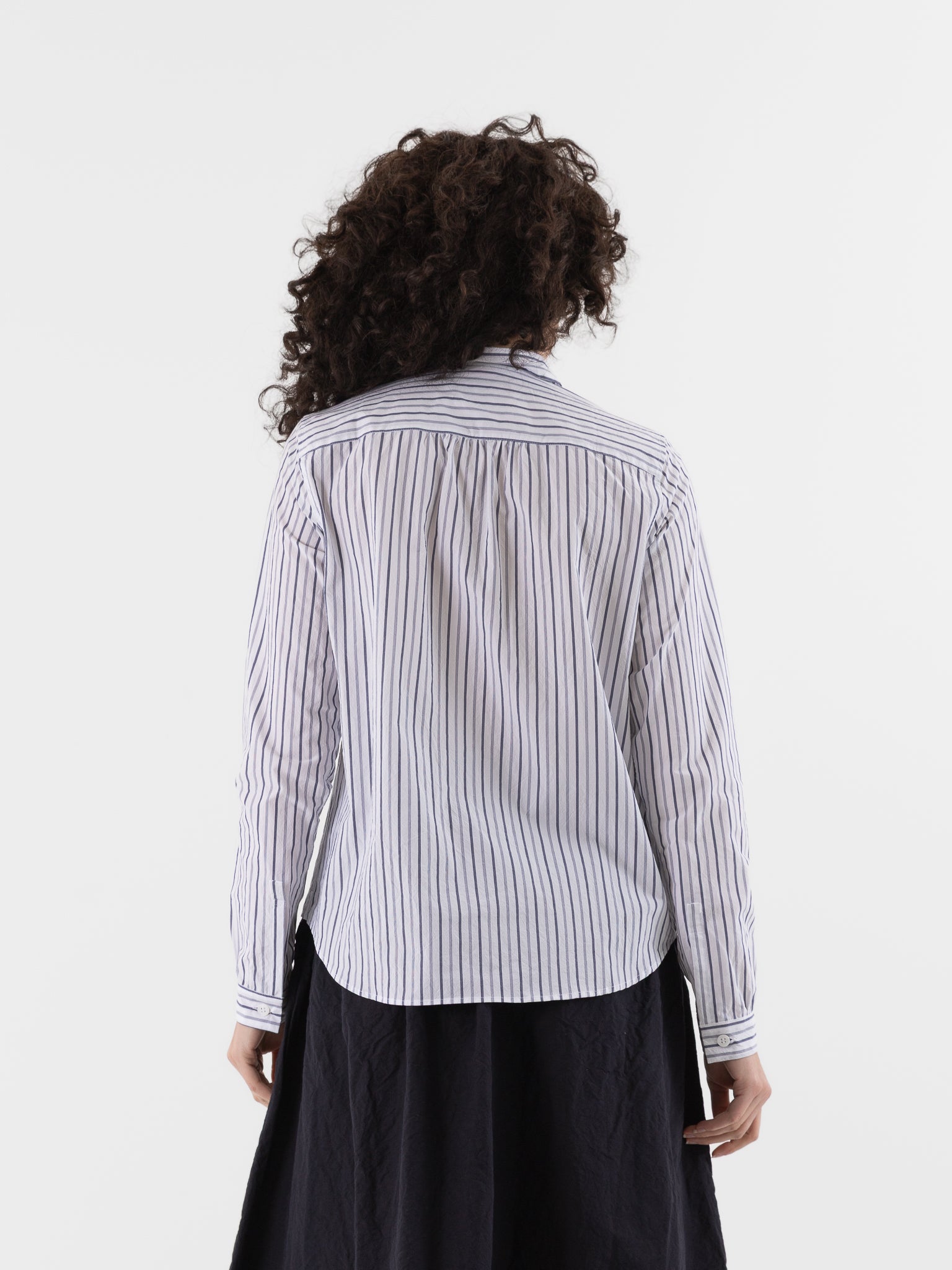 Bergfabel Tyrol Shirt in Multi Stripe - BERGFABEL at Worthwhile - shop TOP
