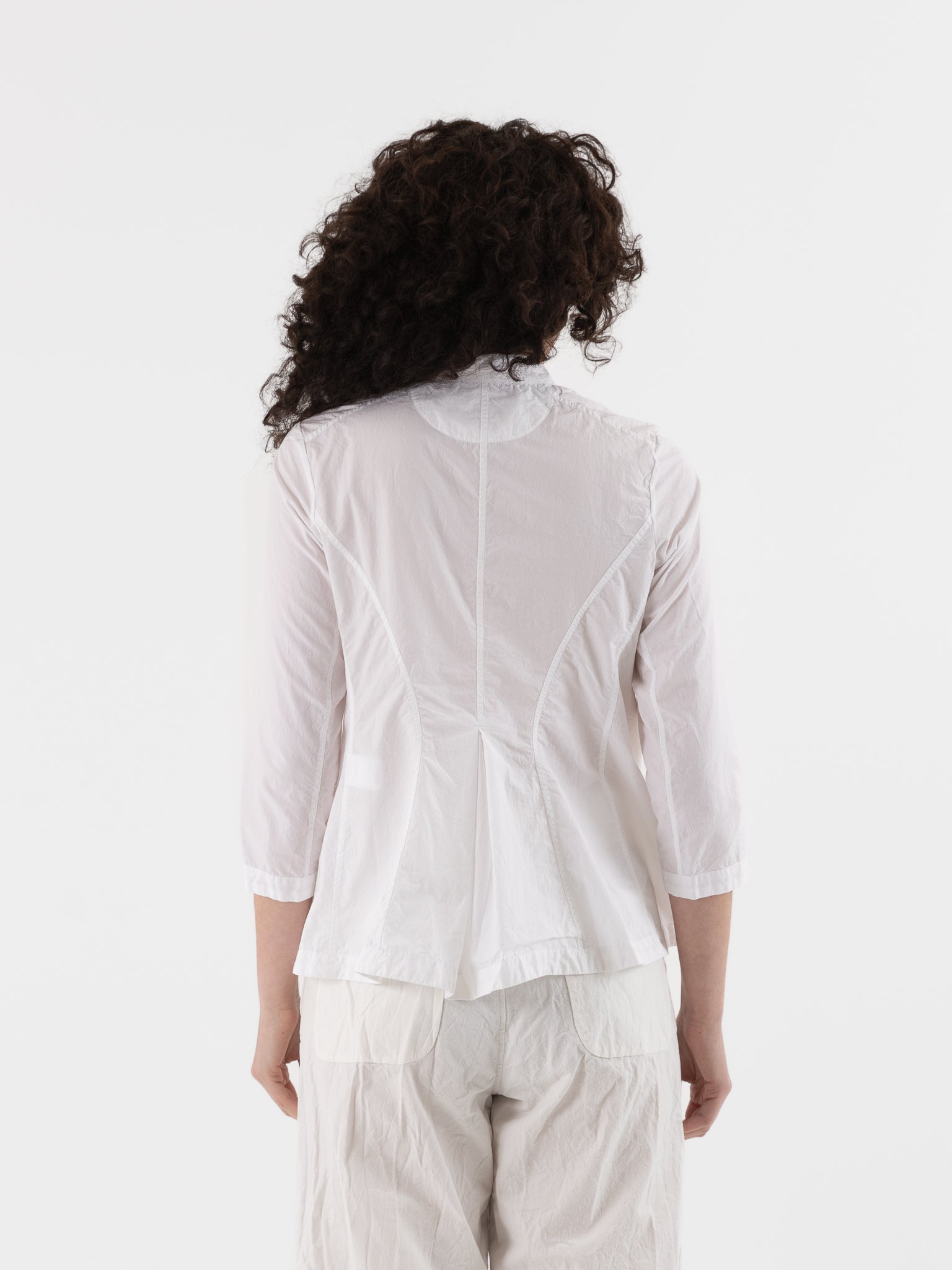 Bergfabel Ada Shirt in White - BERGFABEL at Worthwhile - shop TOP
