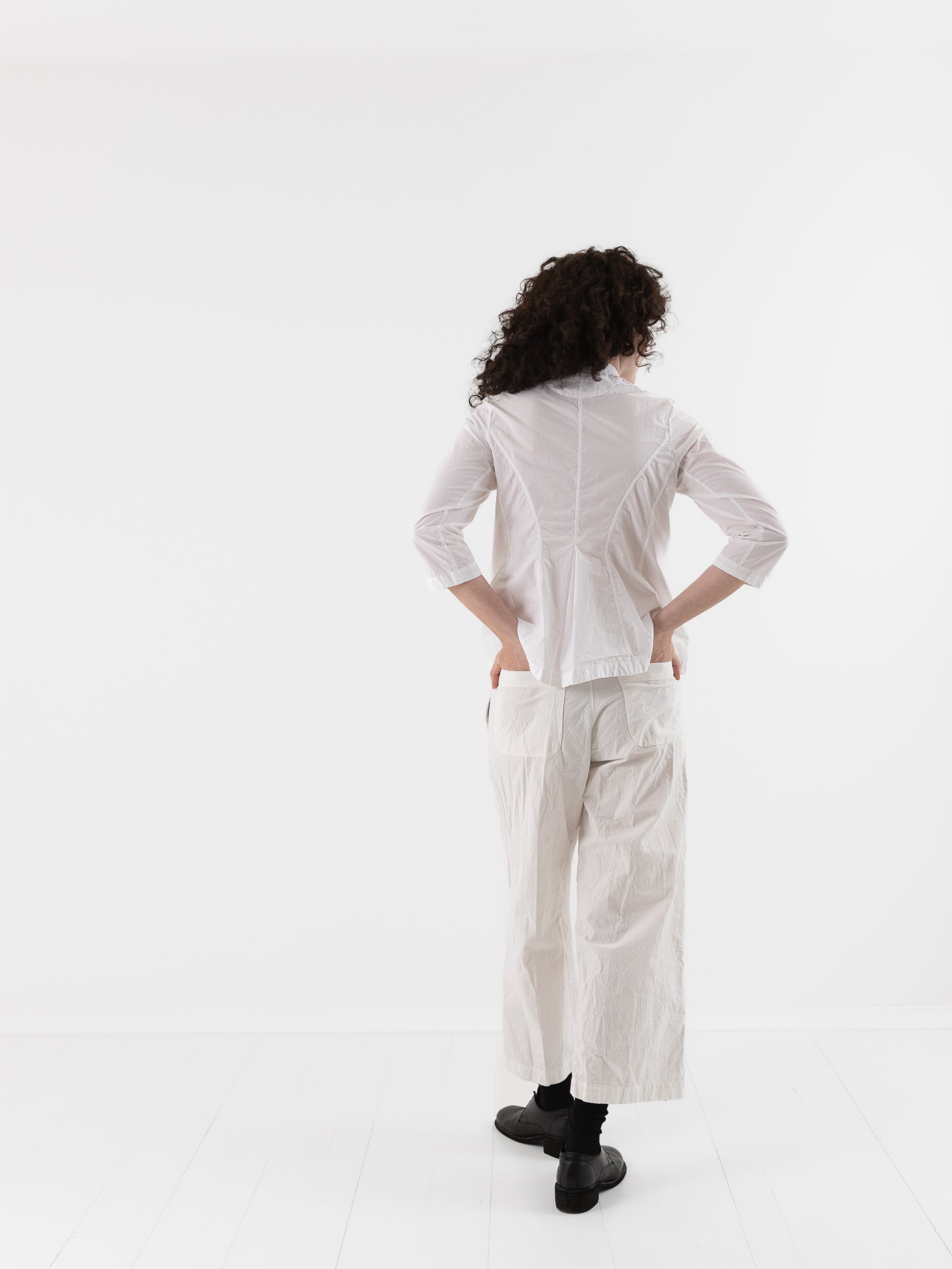 Bergfabel Cloe Pants in White - BERGFABEL at Worthwhile - shop PANT