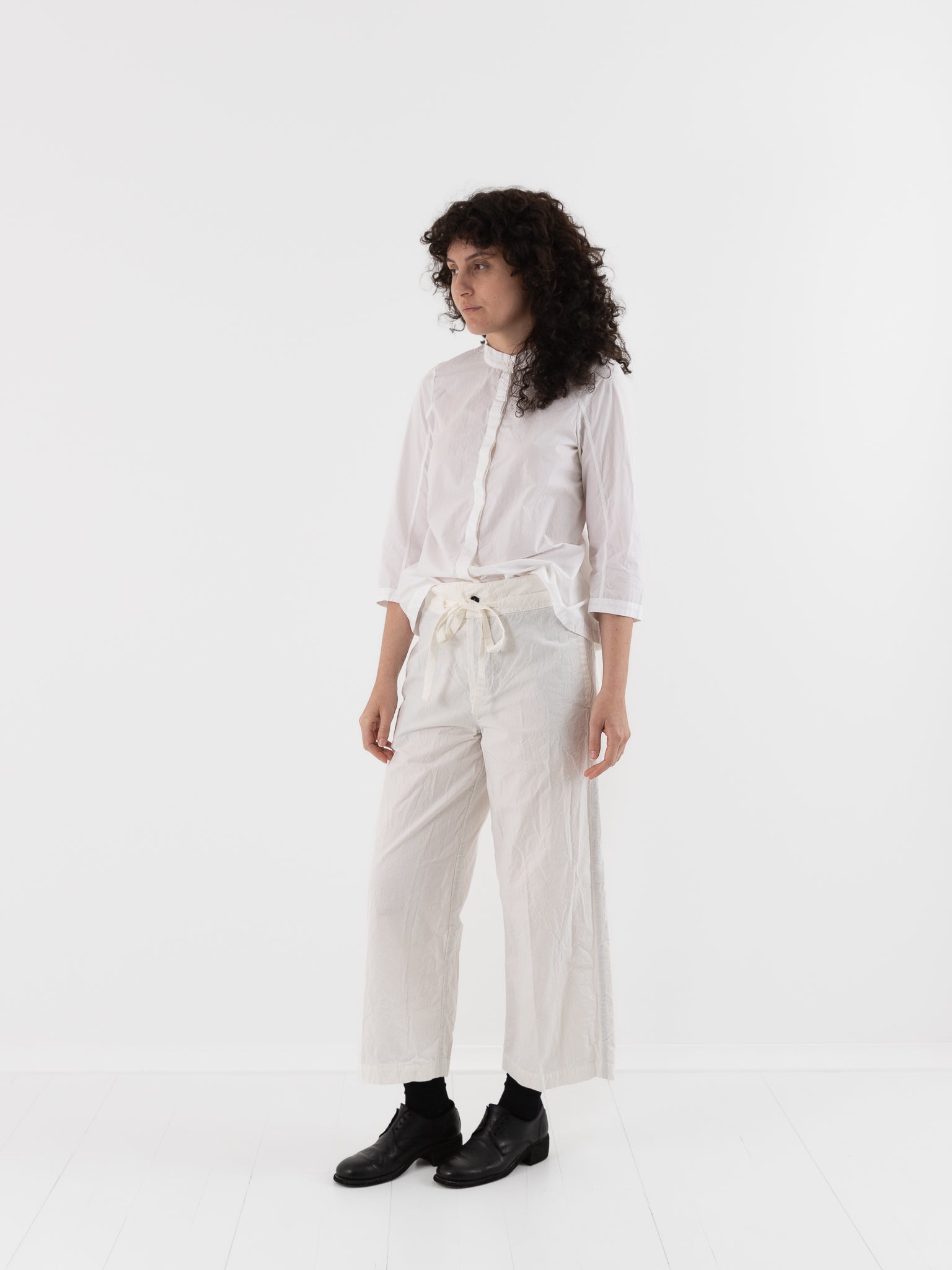 Bergfabel Cloe Pants in White - BERGFABEL at Worthwhile - shop PANT