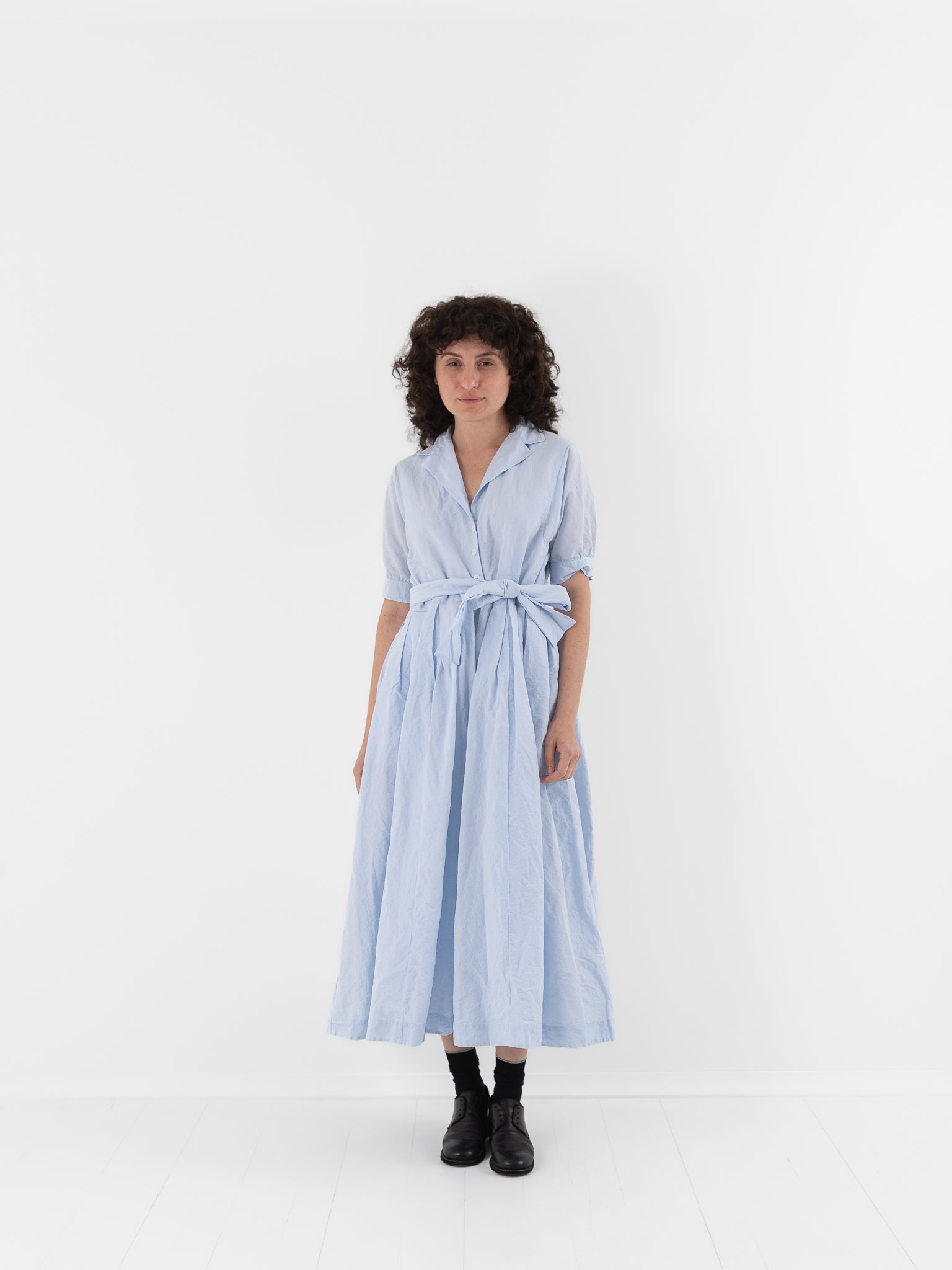 Bergfabel Mina Dress in Azur - BERGFABEL at Worthwhile - shop DRESS