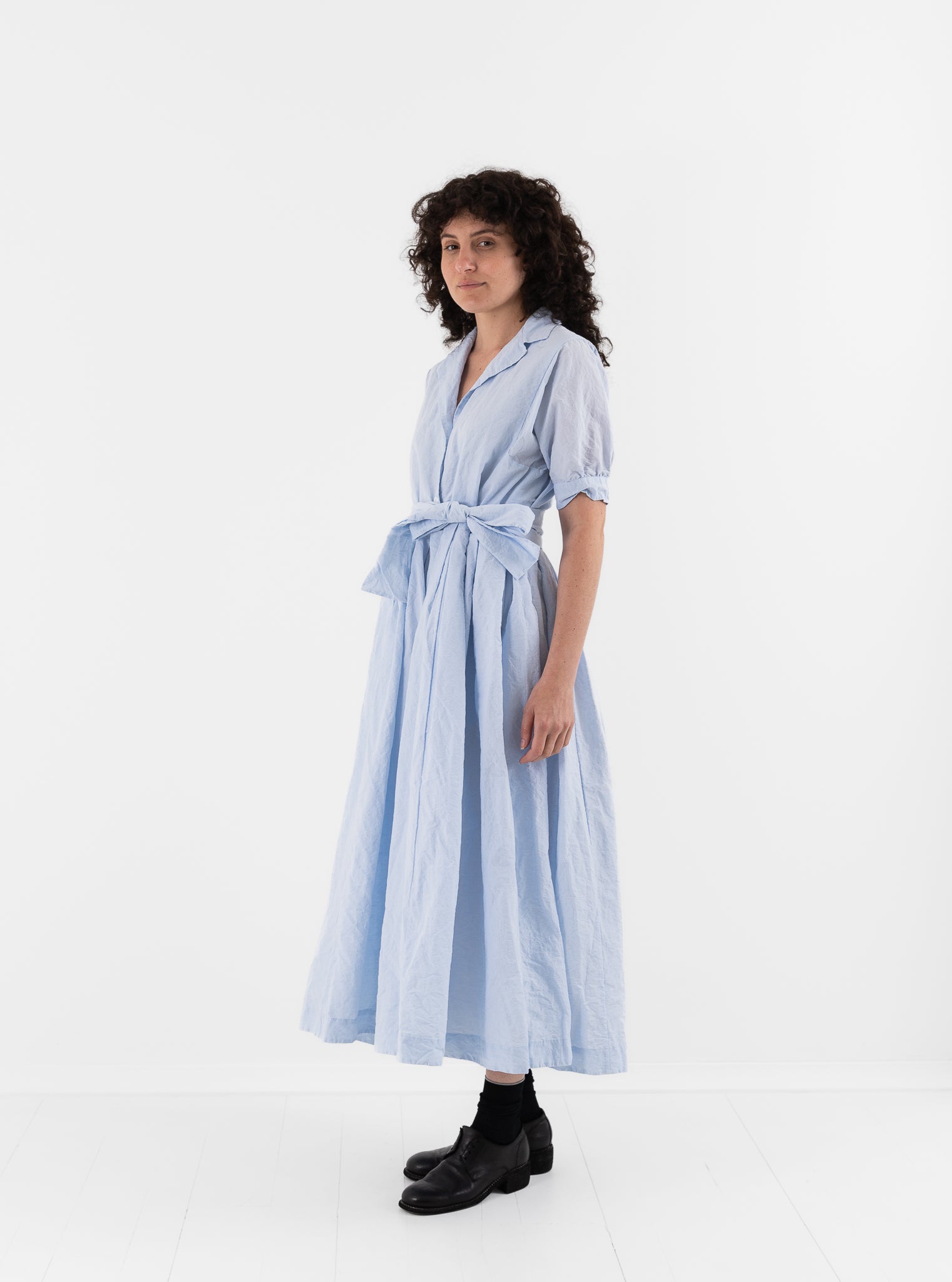Bergfabel Mina Dress in Azur - BERGFABEL at Worthwhile - shop DRESS