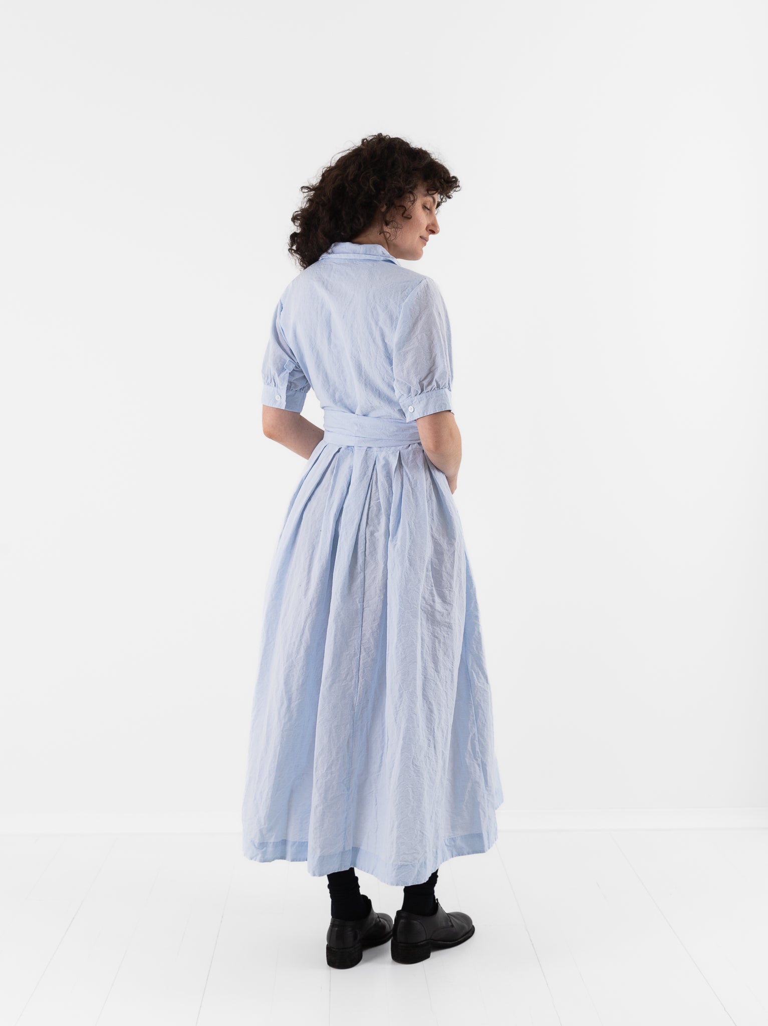 Bergfabel Mina Dress in Azur - BERGFABEL at Worthwhile - shop DRESS
