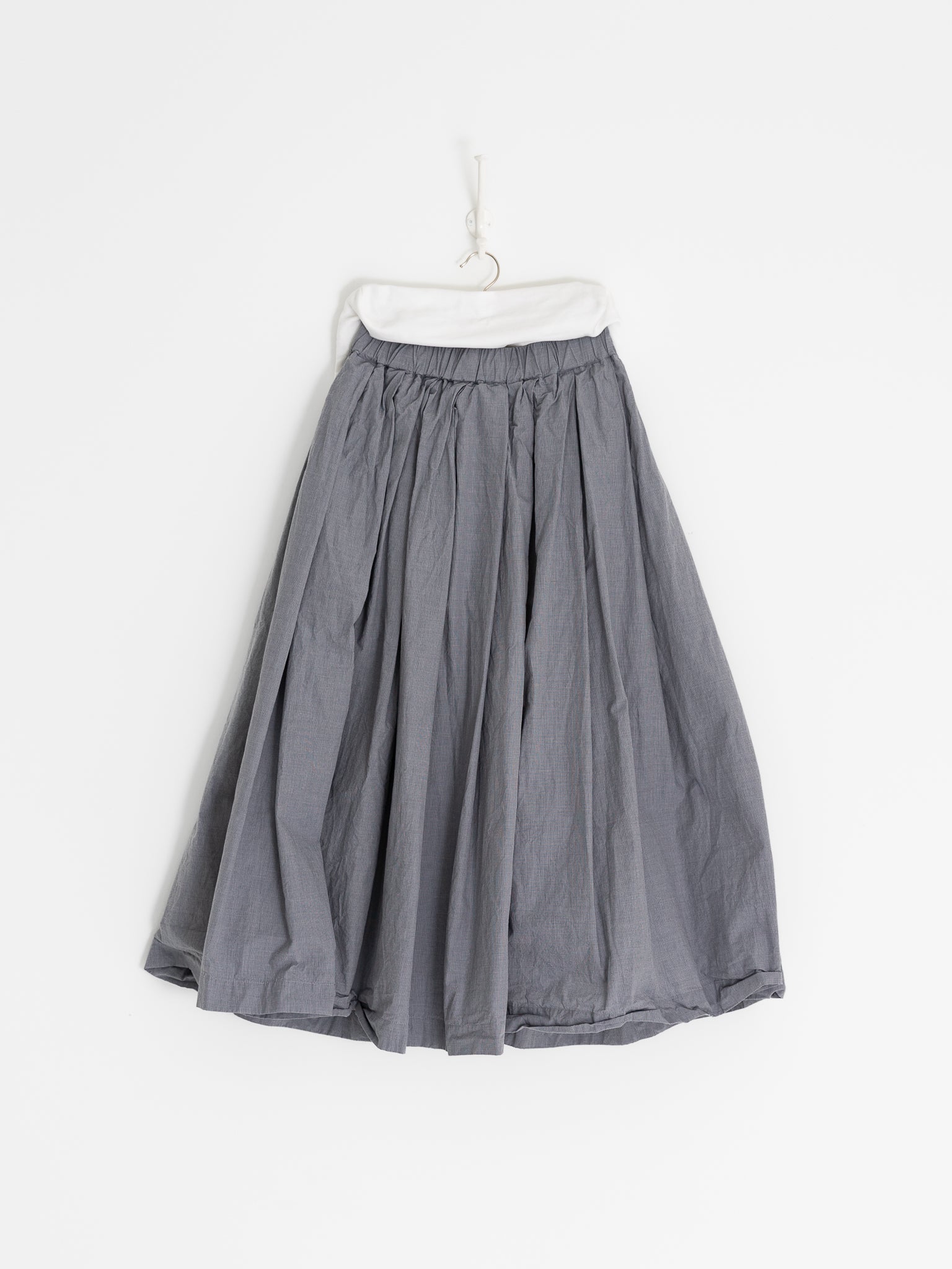 Bergfabel Matilde Skirt in Charcoal Check - BERGFABEL at Worthwhile - shop SKIRT