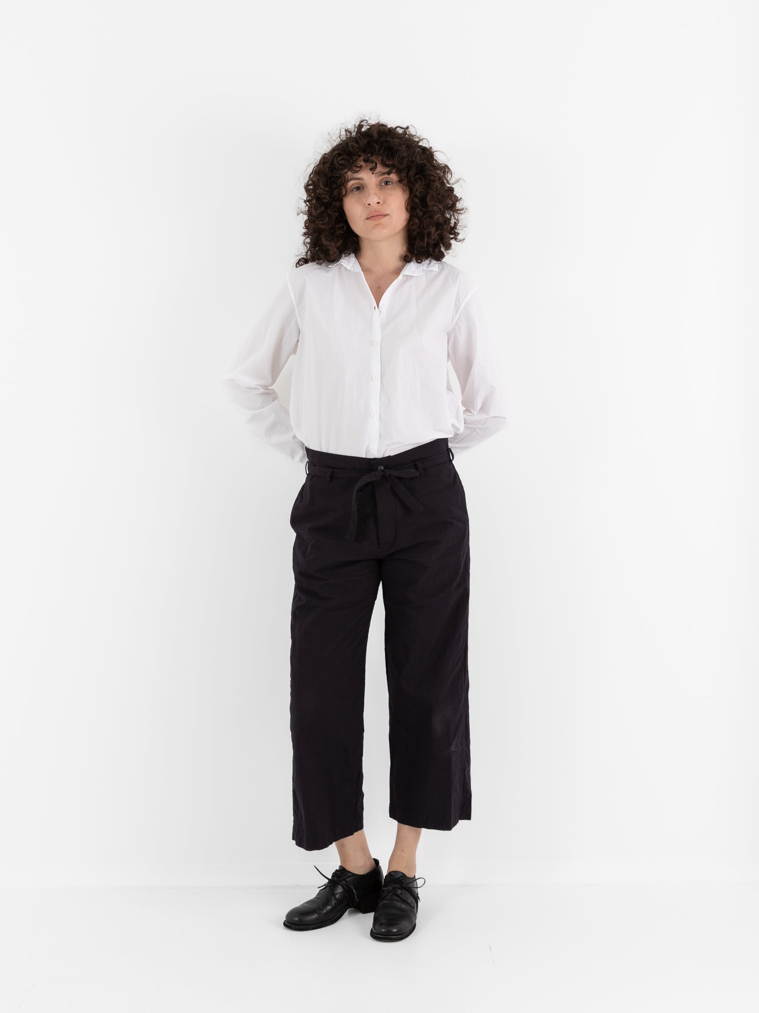 Bergfabel Cloe Pants in Burgundy Stripe - BERGFABEL at Worthwhile - shop PANT