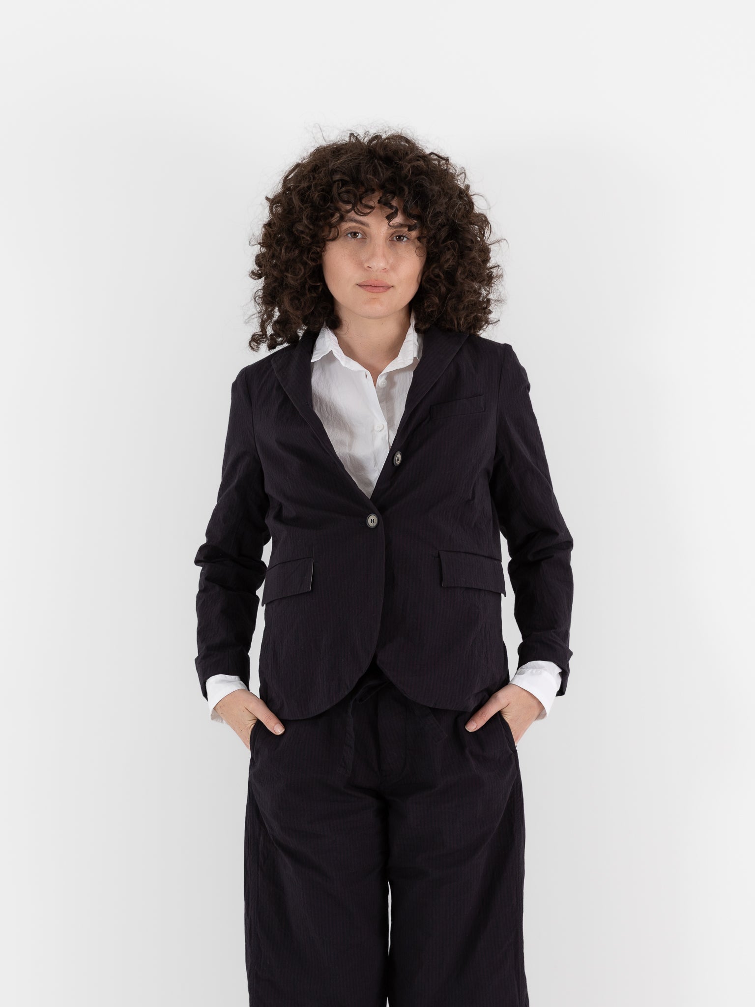 Bergfabel Tyrol Jacket in Burgundy Stripe - BERGFABEL at Worthwhile - shop JACKET