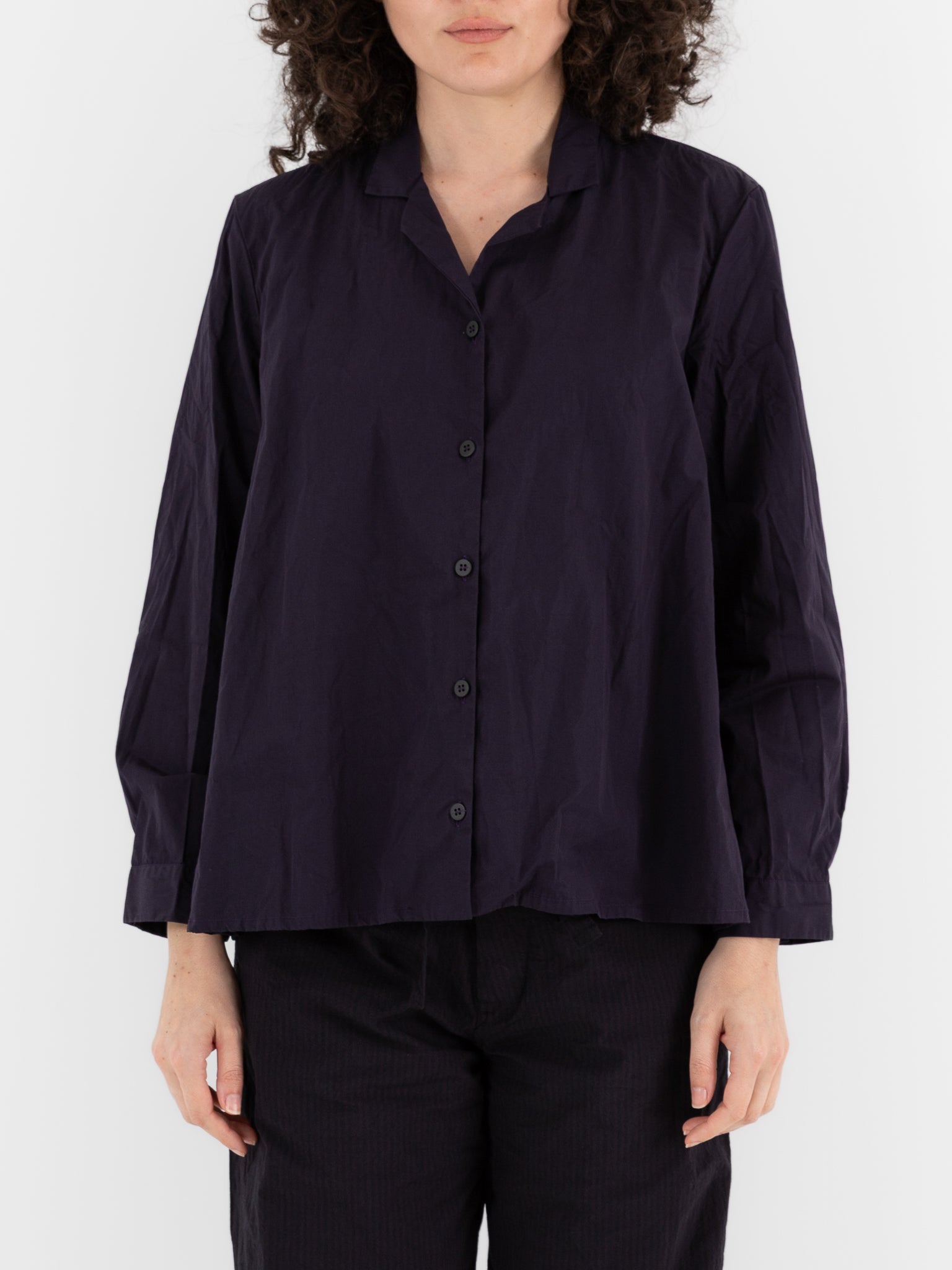 Bergfabel Jenny Shirt in Acai - BERGFABEL at Worthwhile - shop TOP