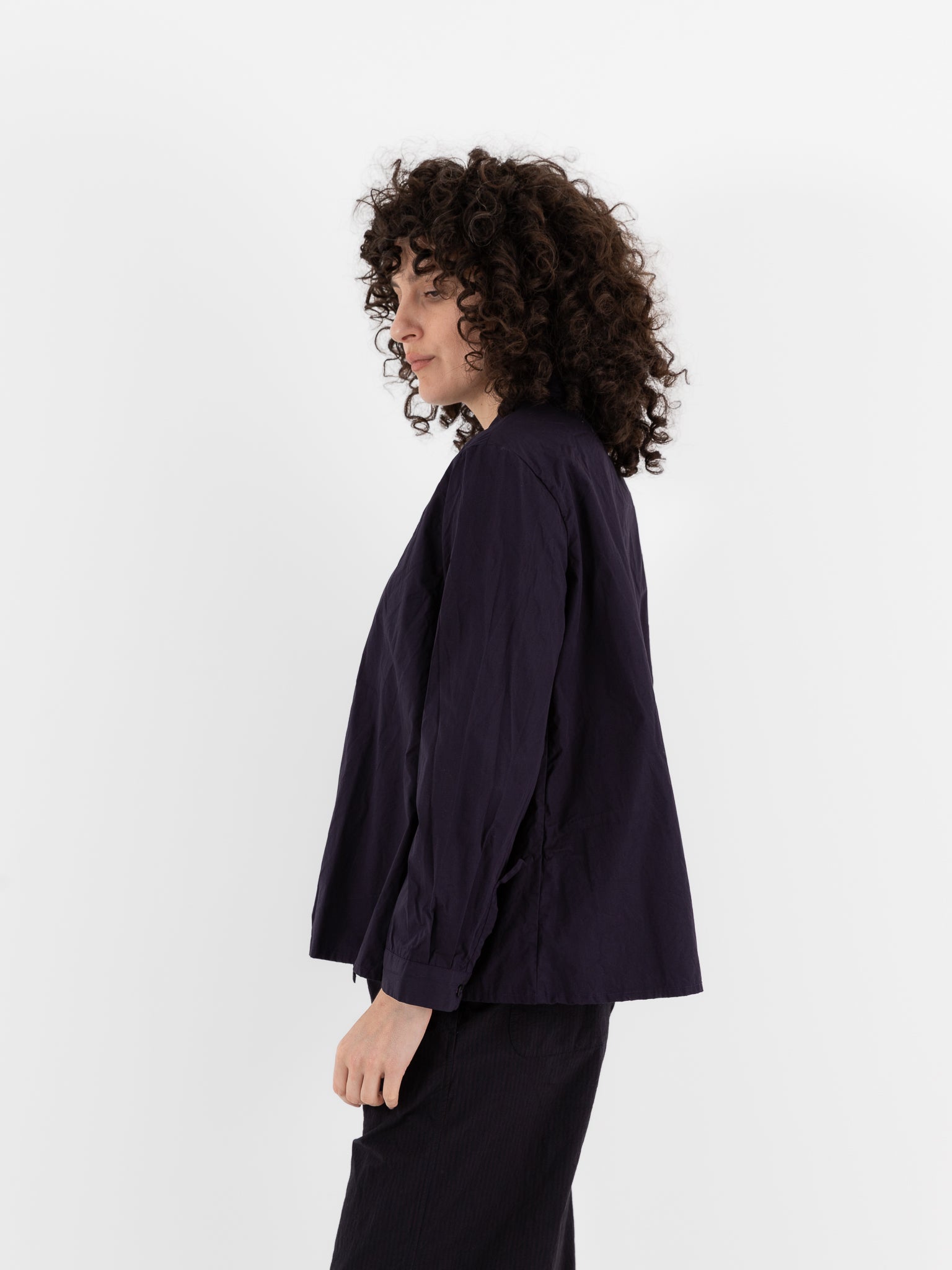 Bergfabel Jenny Shirt in Acai - BERGFABEL at Worthwhile - shop TOP