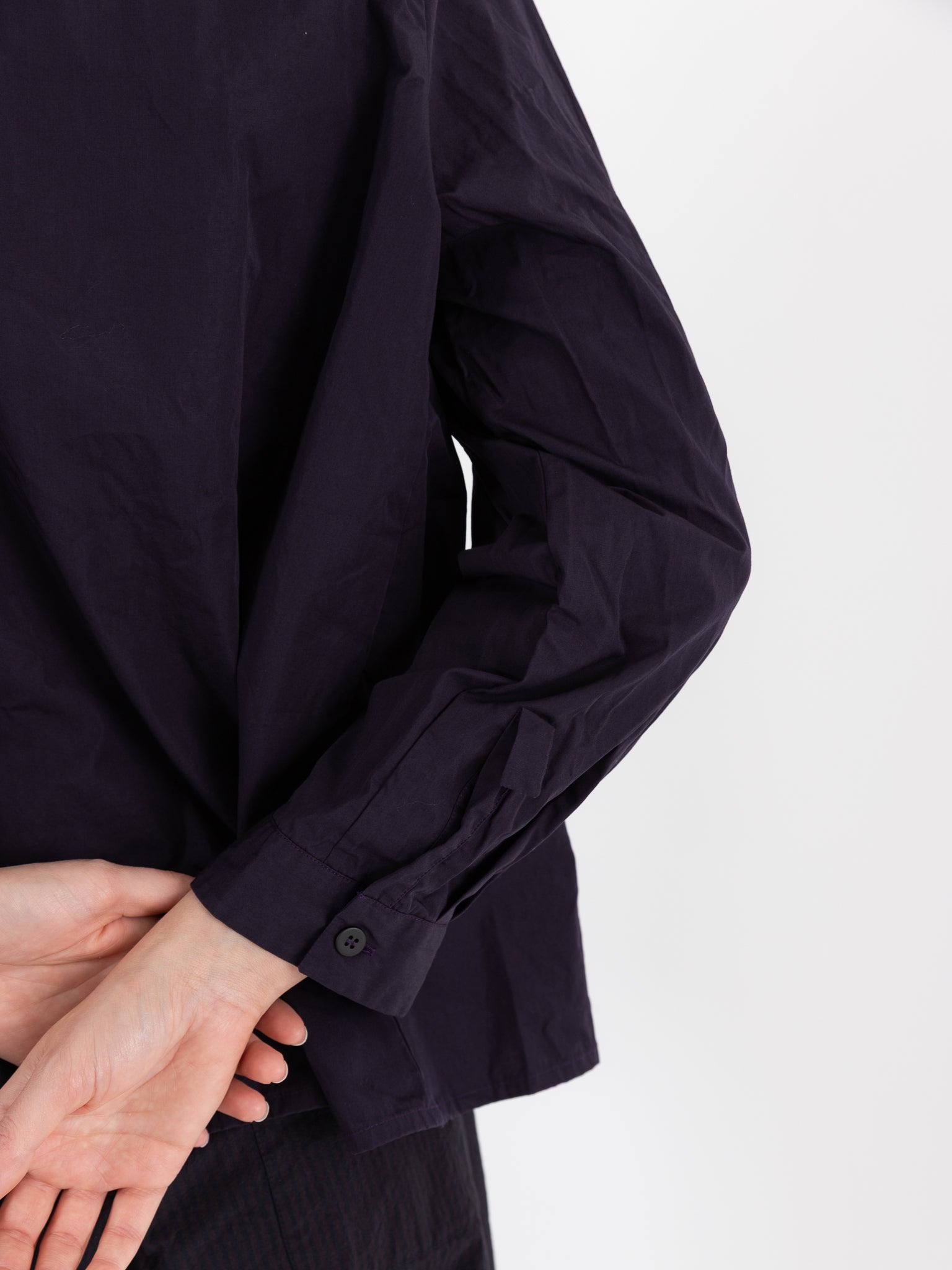 Bergfabel Jenny Shirt in Acai - BERGFABEL at Worthwhile - shop TOP