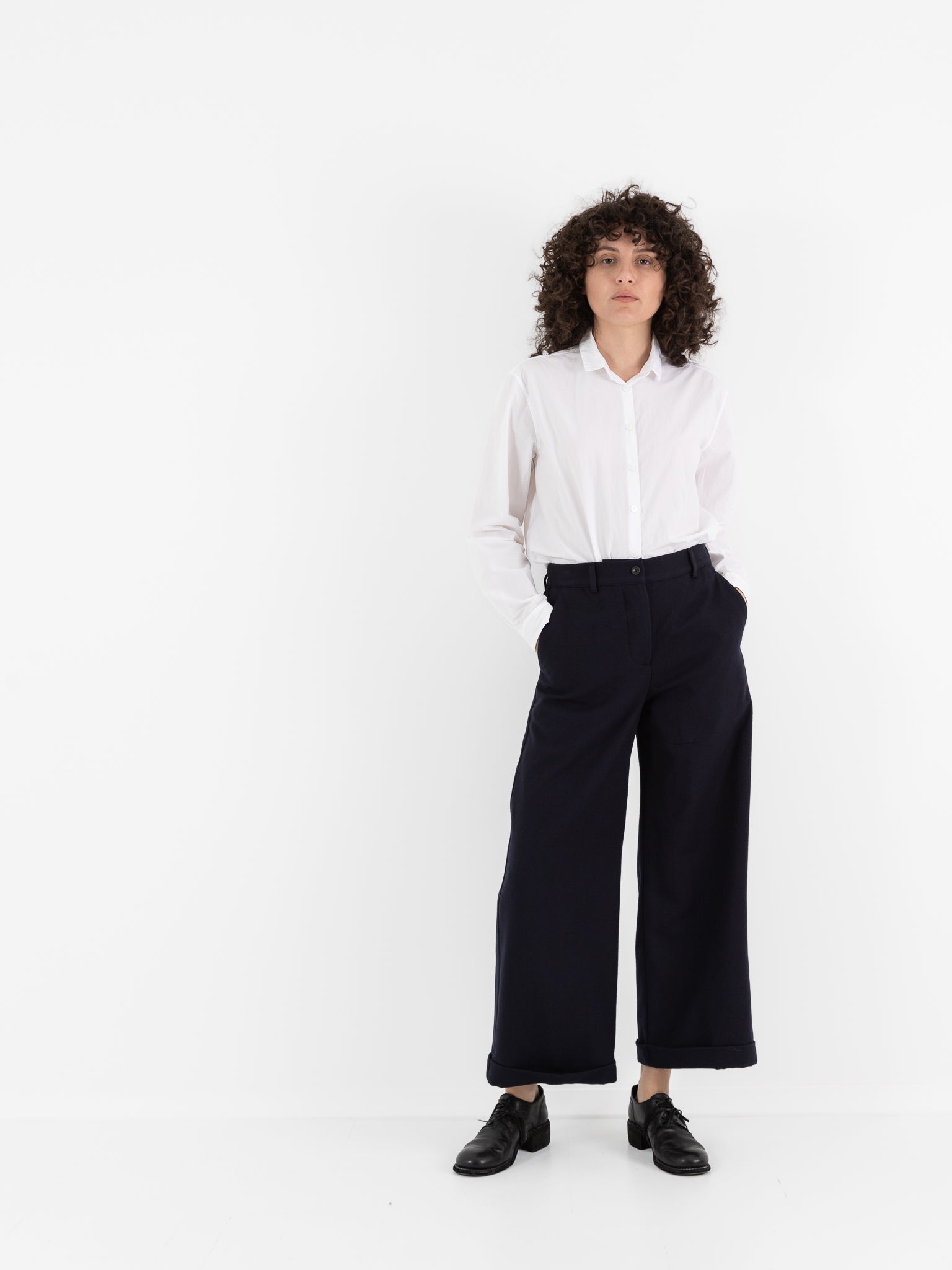 Bergfabel Wendy Pants in Navy - BERGFABEL at Worthwhile - shop PANT