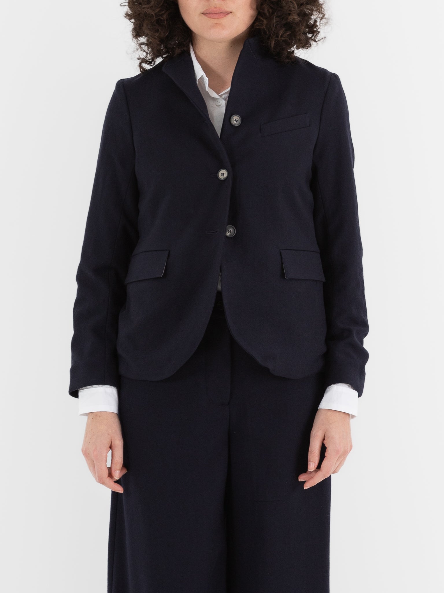 Bergfabel Tyrol Jacket in Navy - BERGFABEL at Worthwhile - shop JACKET