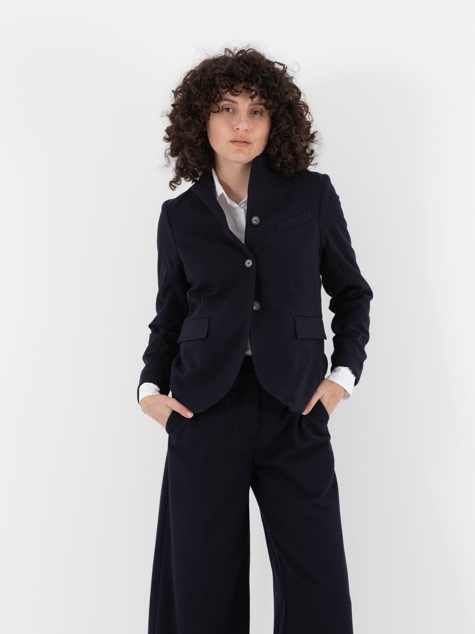 Bergfabel Tyrol Jacket in Navy - BERGFABEL at Worthwhile - shop JACKET