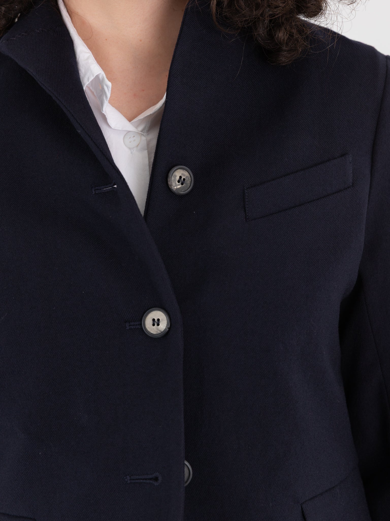 Bergfabel Tyrol Jacket in Navy - BERGFABEL at Worthwhile - shop JACKET