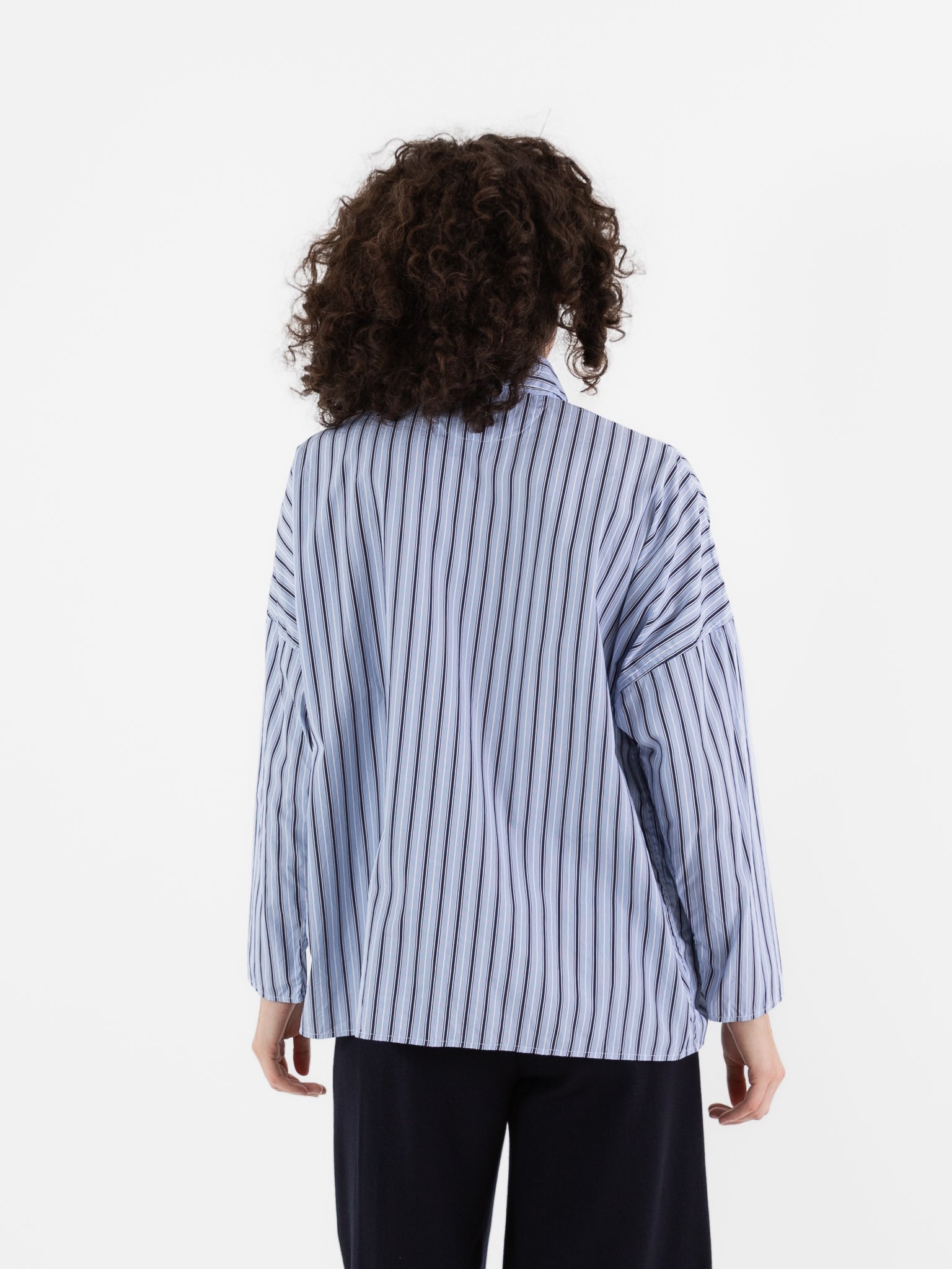 Bergfabel Tina Shirt in Multi Stripe - BERGFABEL at Worthwhile - shop TOP