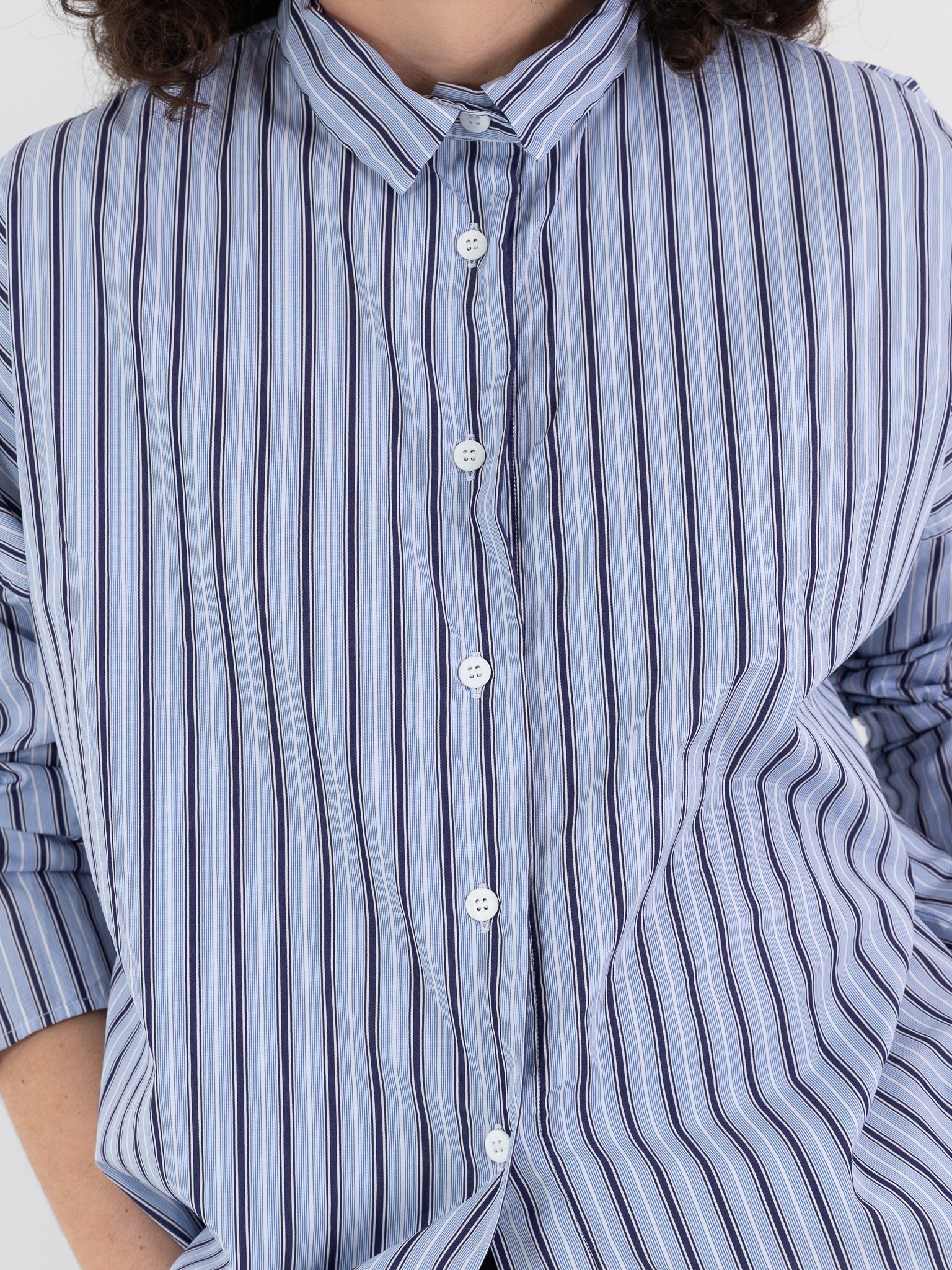 Bergfabel Tina Shirt in Multi Stripe - BERGFABEL at Worthwhile - shop TOP