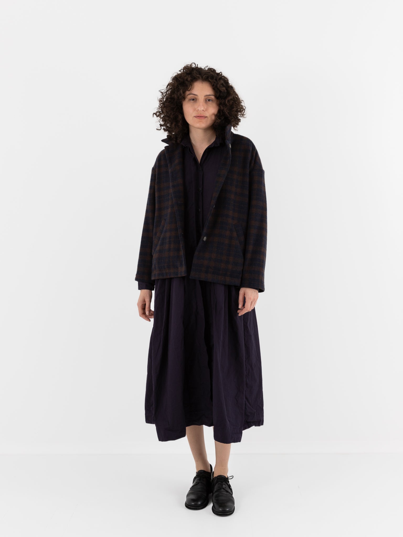 Bergfabel Uli Jacket in Plaid - BERGFABEL at Worthwhile - shop JACKET