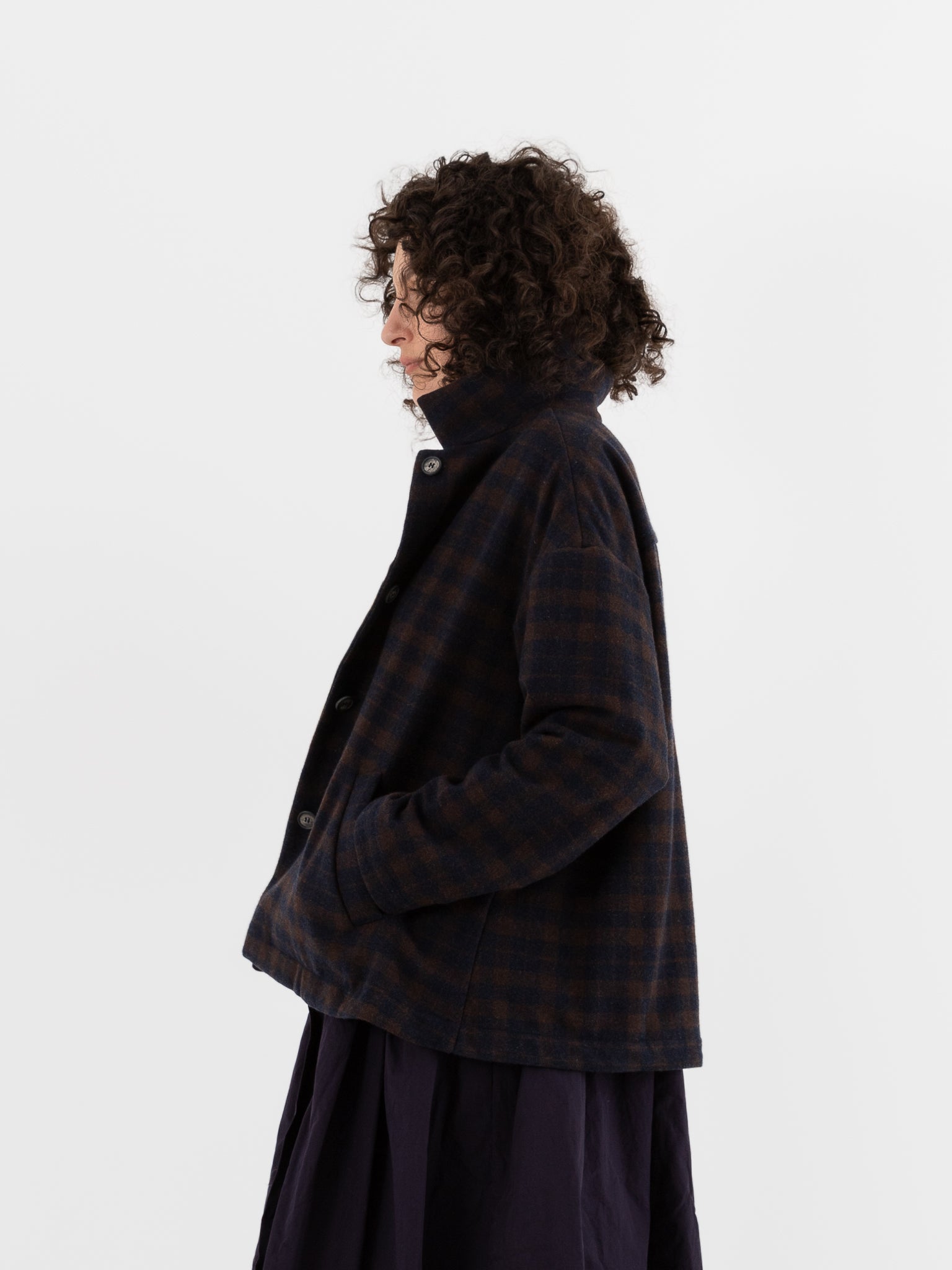 Bergfabel Uli Jacket in Plaid - BERGFABEL at Worthwhile - shop JACKET