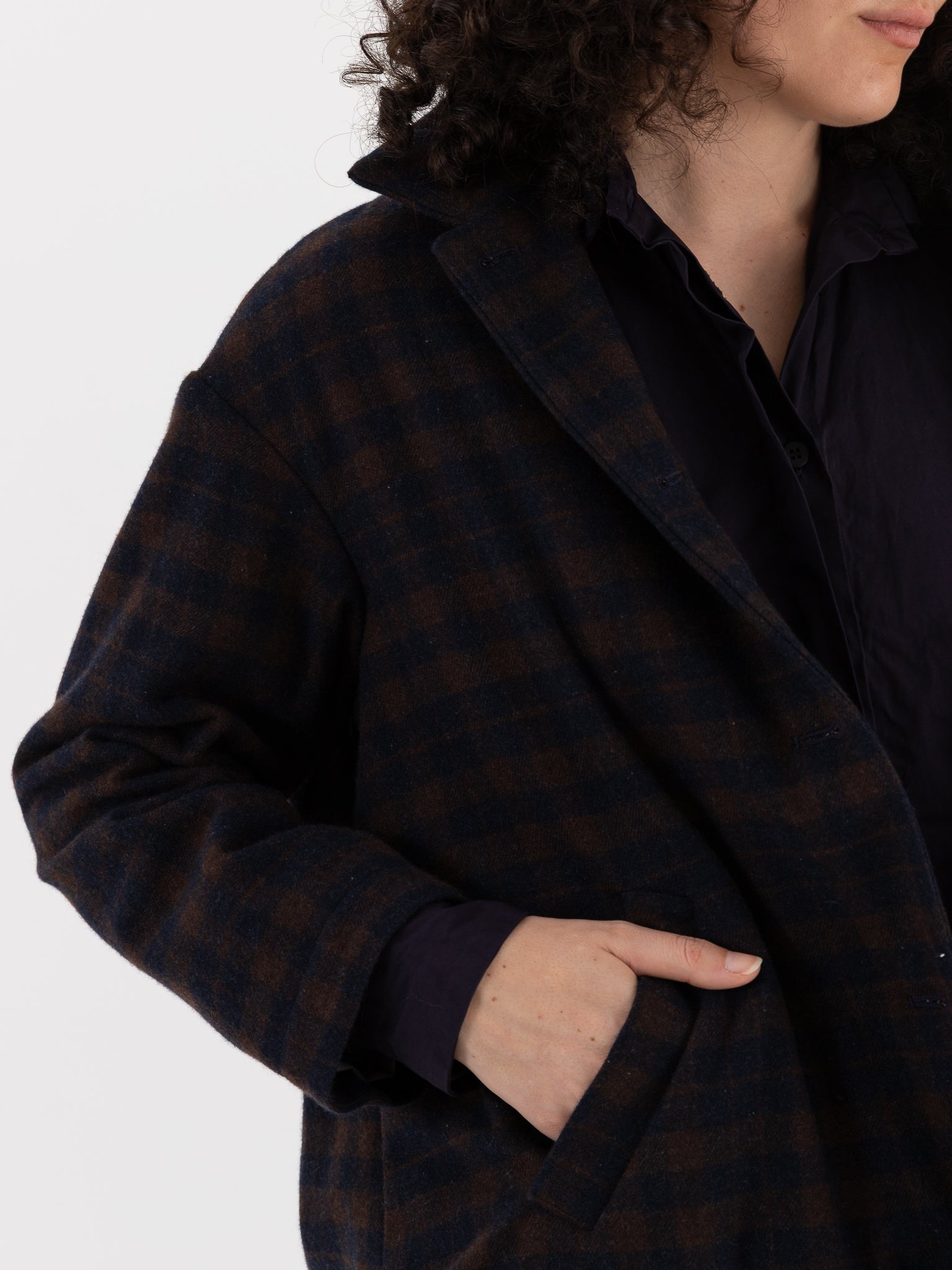 Bergfabel Uli Jacket in Plaid - BERGFABEL at Worthwhile - shop JACKET