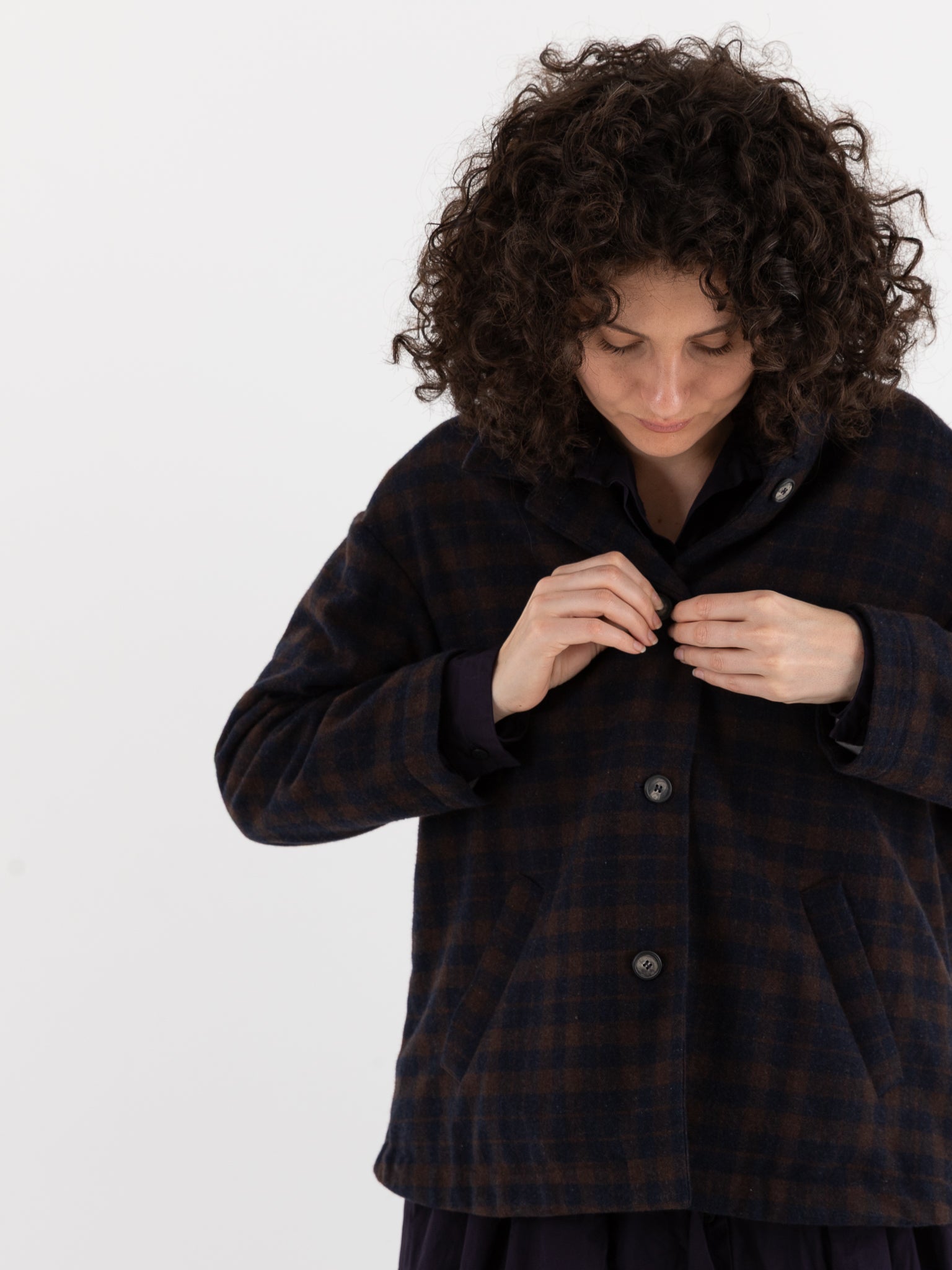 Bergfabel Uli Jacket in Plaid - BERGFABEL at Worthwhile - shop JACKET