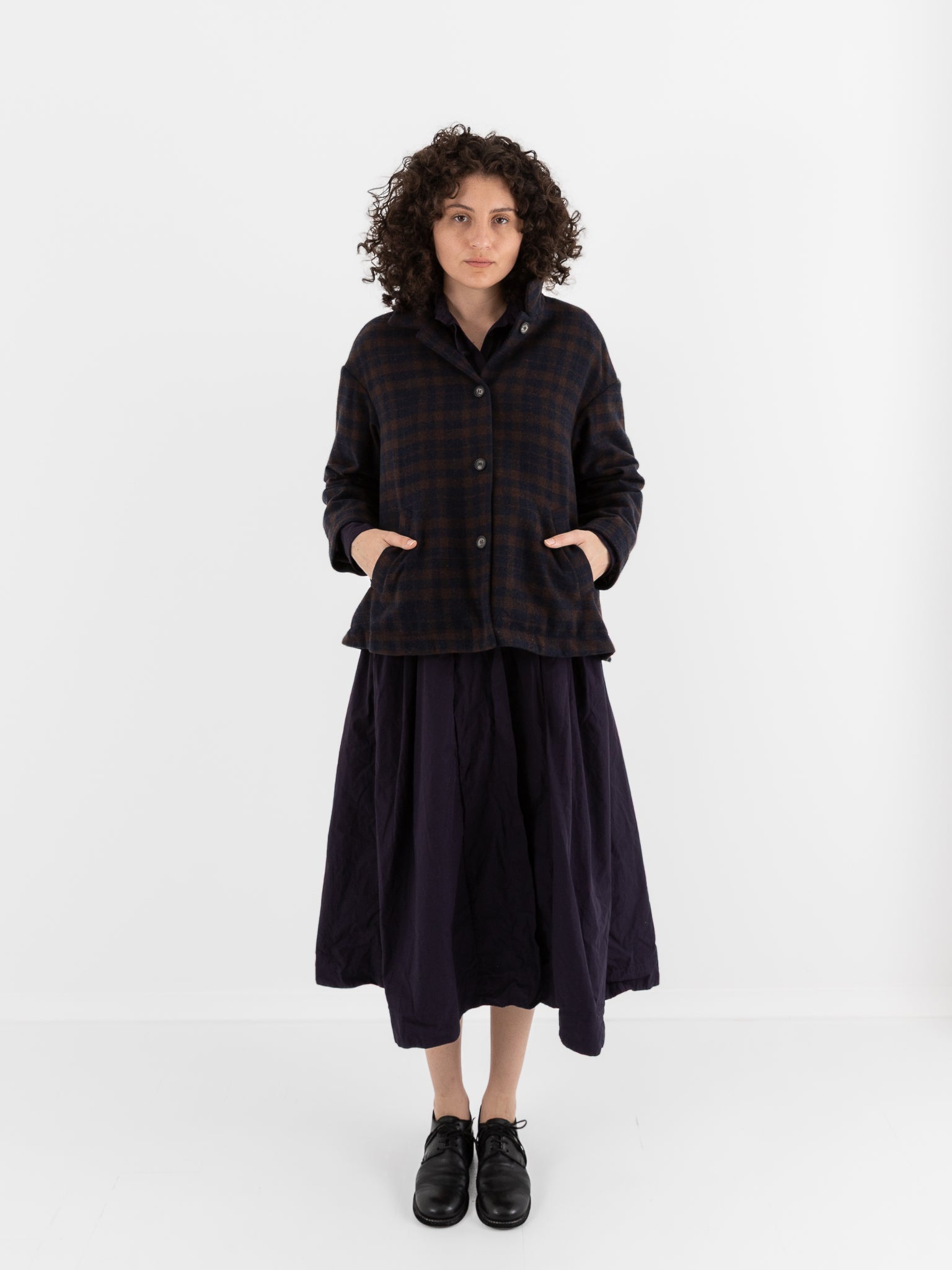 Bergfabel Uli Jacket in Plaid - BERGFABEL at Worthwhile - shop JACKET