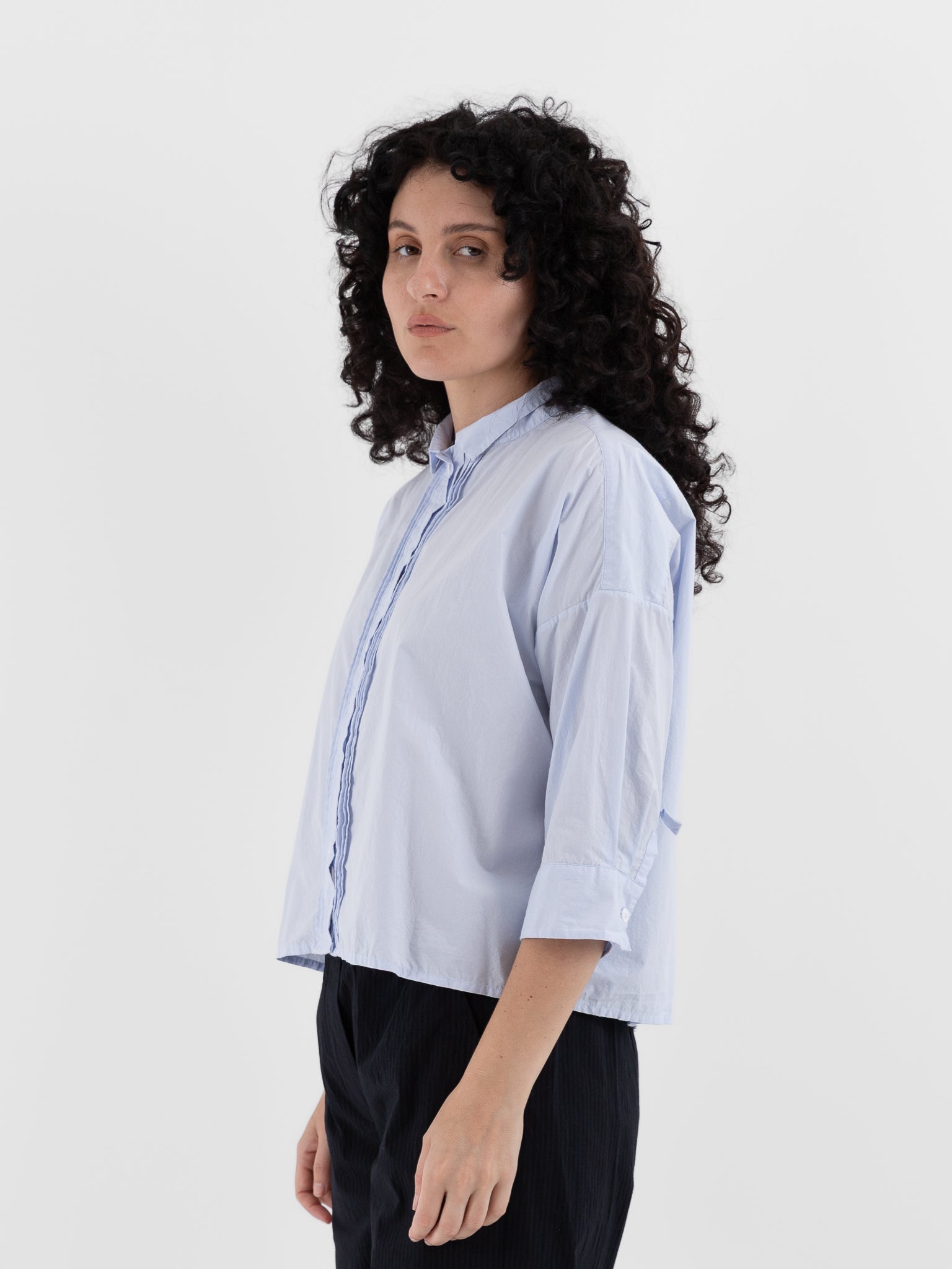 Bergfabel Claudia Shirt in Azur - BERGFABEL at Worthwhile - shop TOP