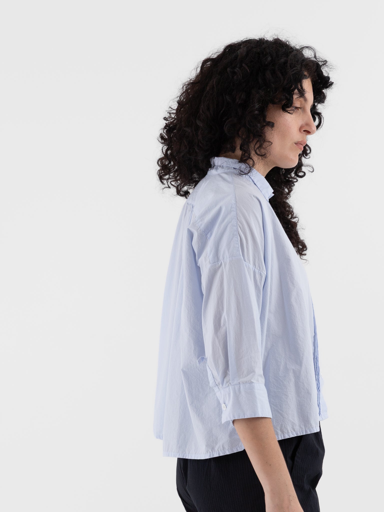 Bergfabel Claudia Shirt in Azur - BERGFABEL at Worthwhile - shop TOP