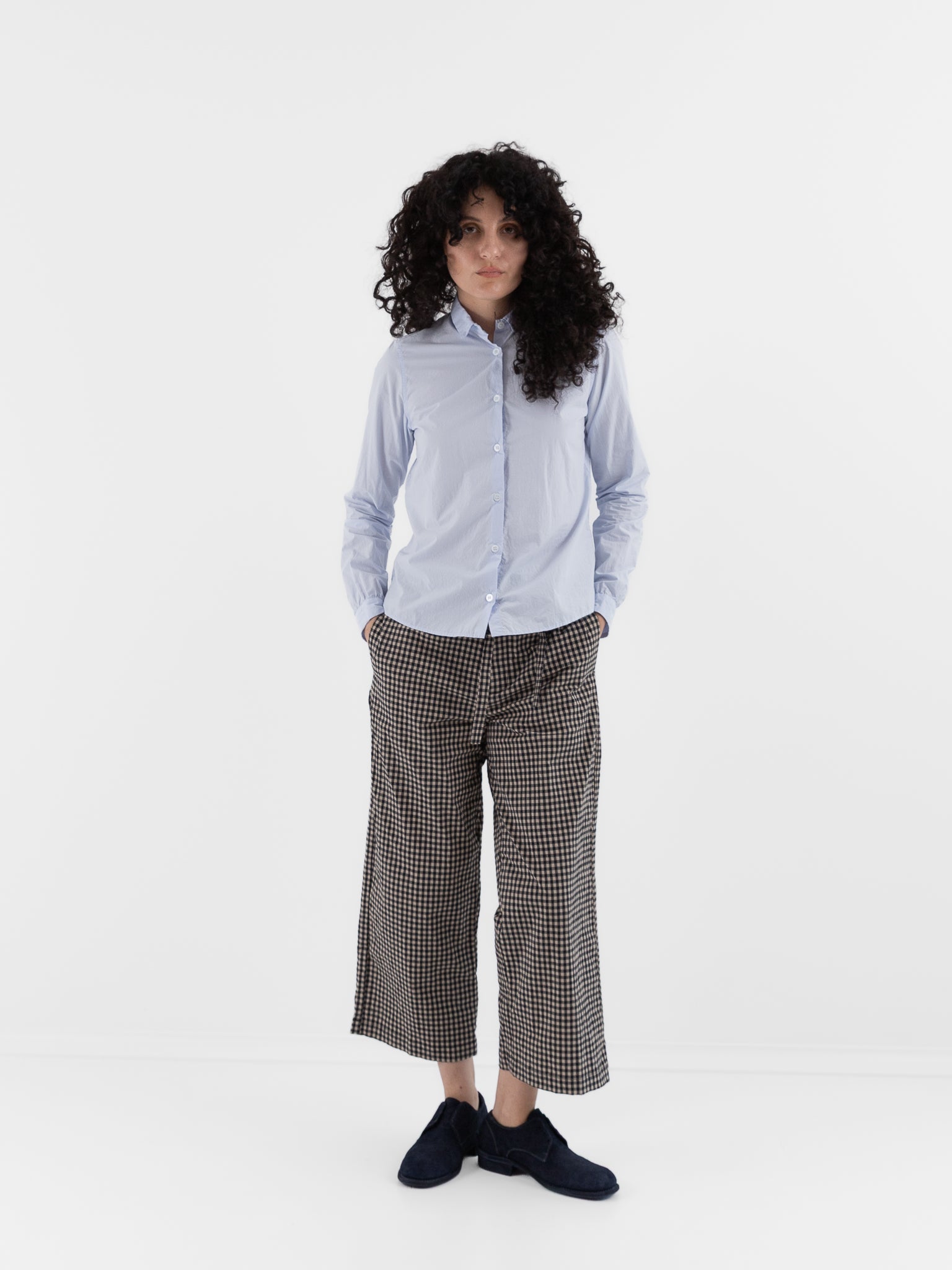 Bergfabel Cloe Pants in Check - BERGFABEL at Worthwhile - shop PANT