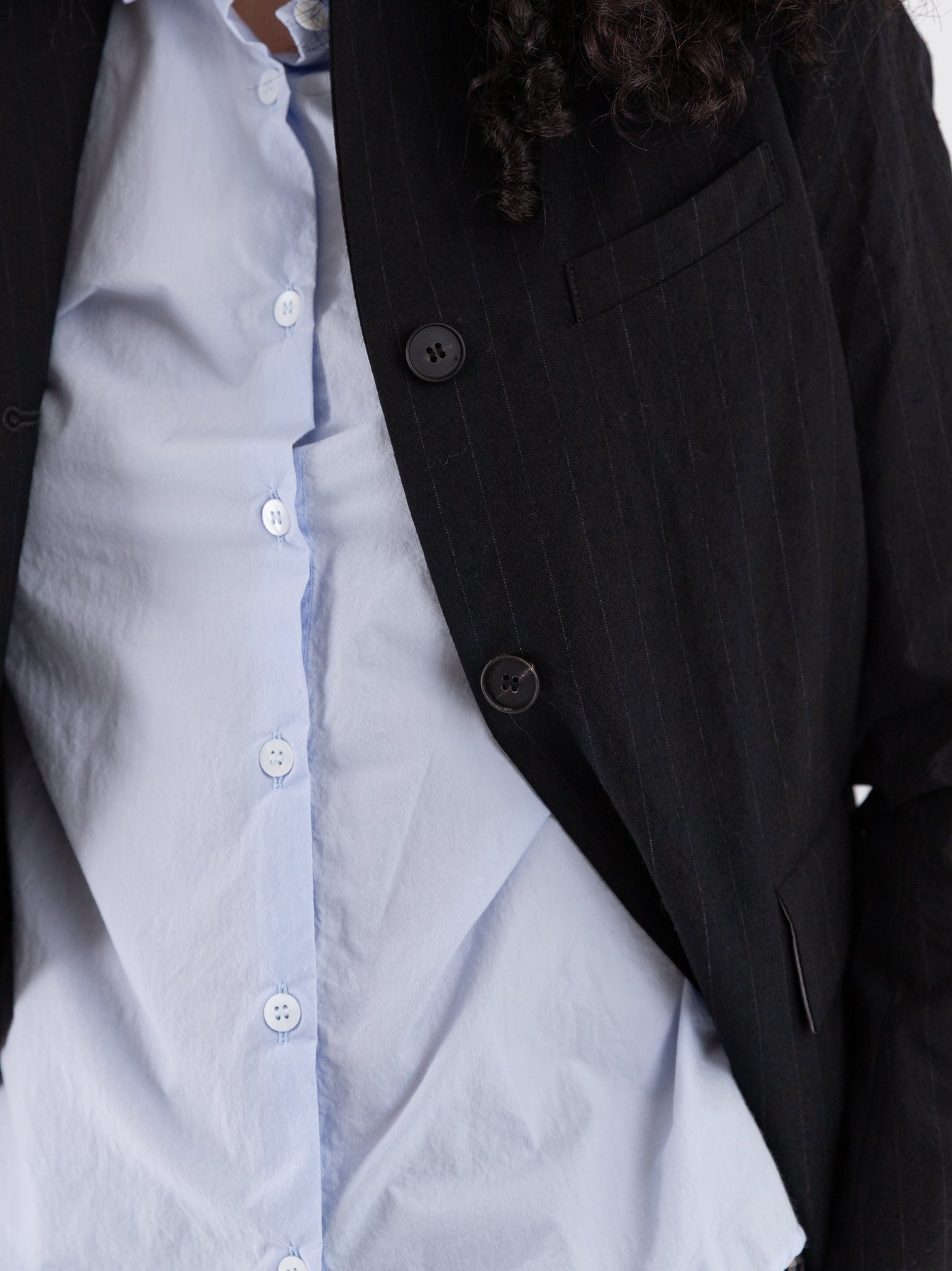 Bergfabel Giulia Jacket in Black Stripe - BERGFABEL at Worthwhile - shop JACKET