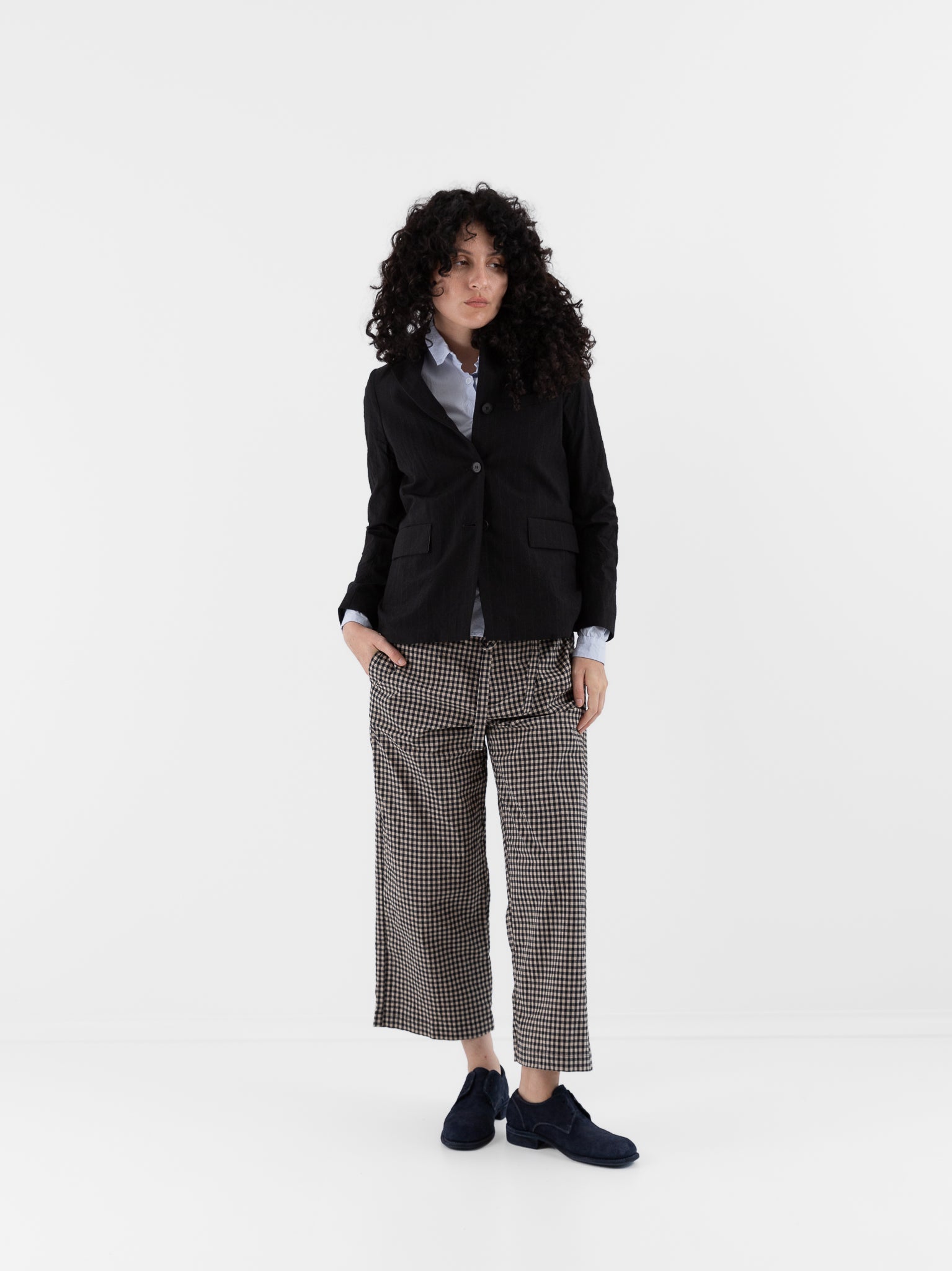 Bergfabel Giulia Jacket in Black Stripe - BERGFABEL at Worthwhile - shop JACKET