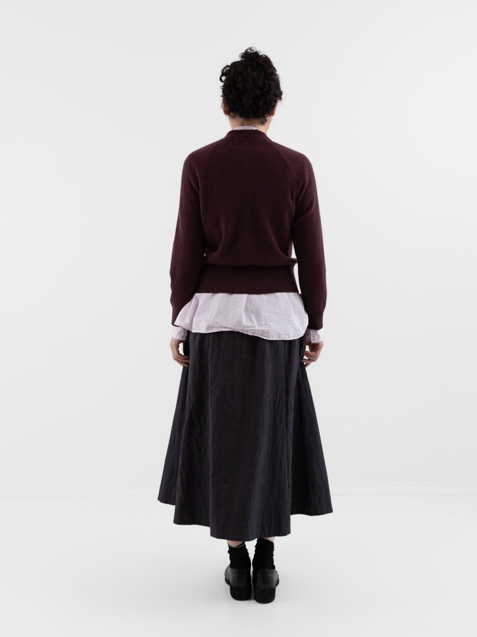 Bergfabel Lara Cardigan in Bordeaux - BERGFABEL at Worthwhile - shop CARDIGAN