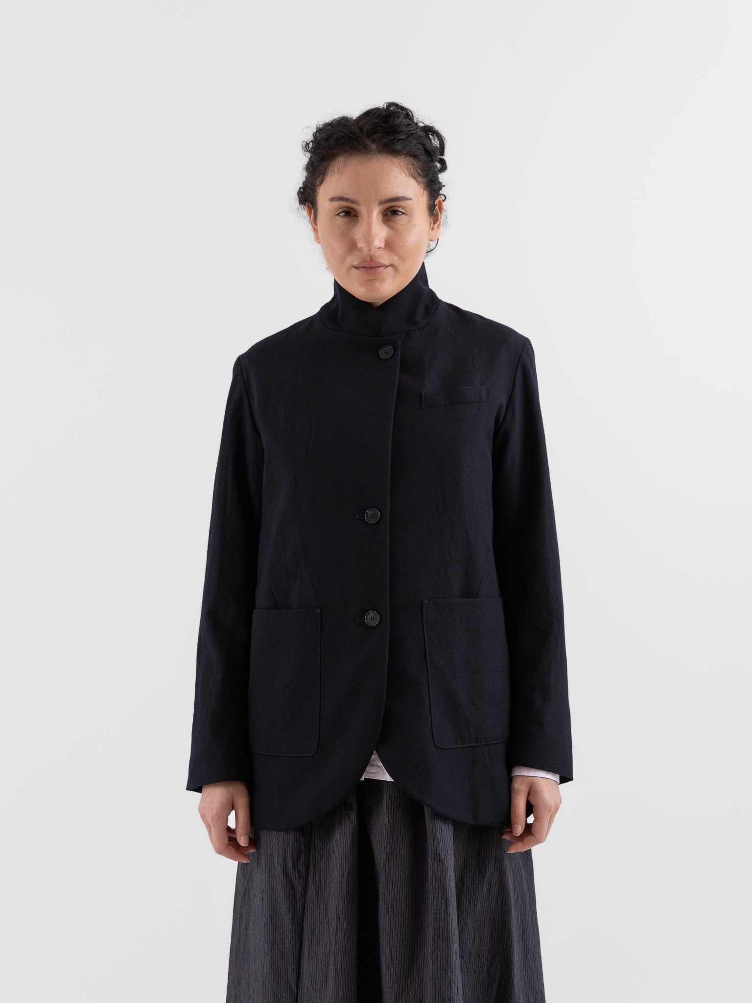 Bergfabel Luisa Jacket in Navy - BERGFABEL at Worthwhile - shop JACKET