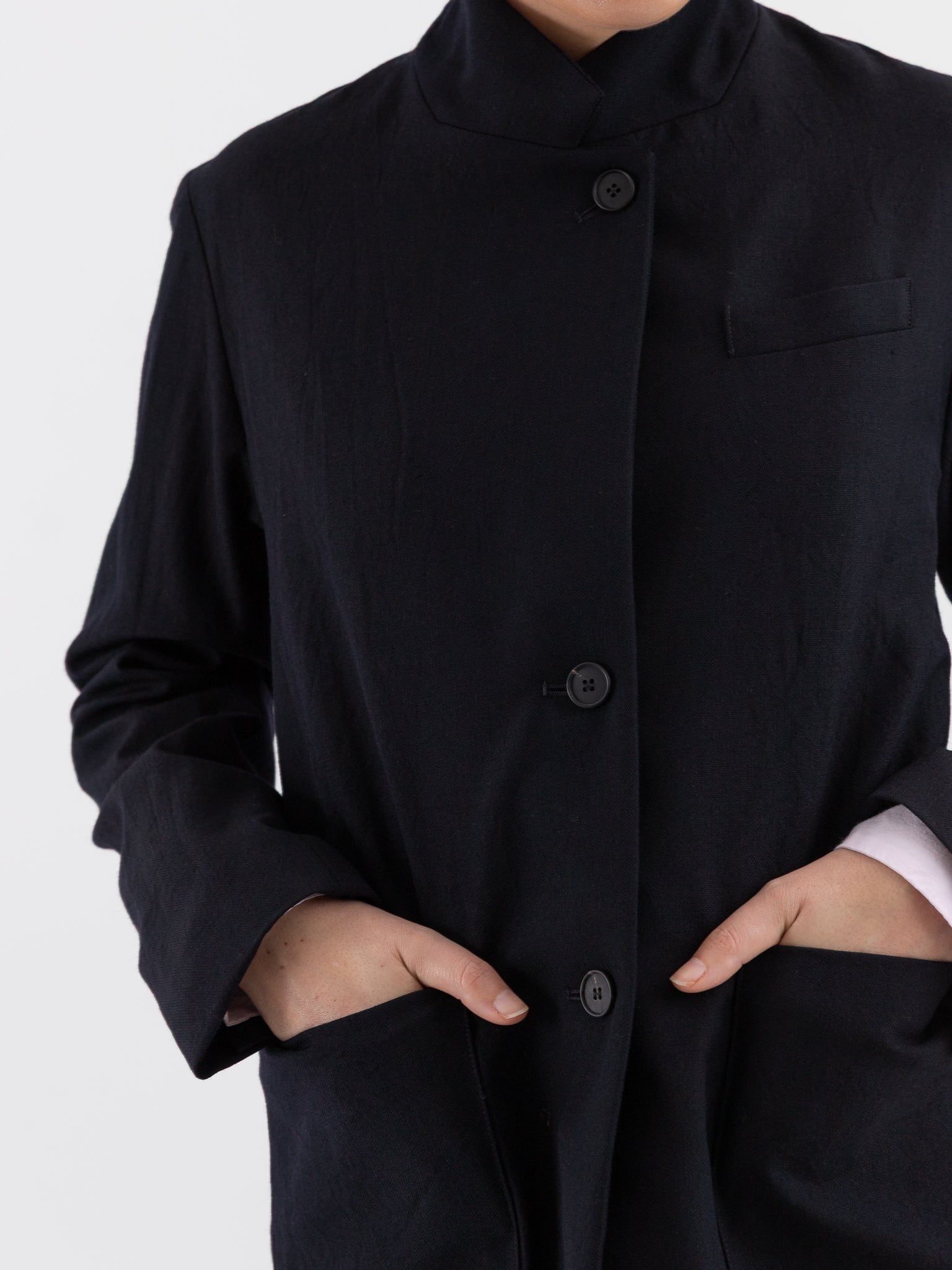 Bergfabel Luisa Jacket in Navy - BERGFABEL at Worthwhile - shop JACKET