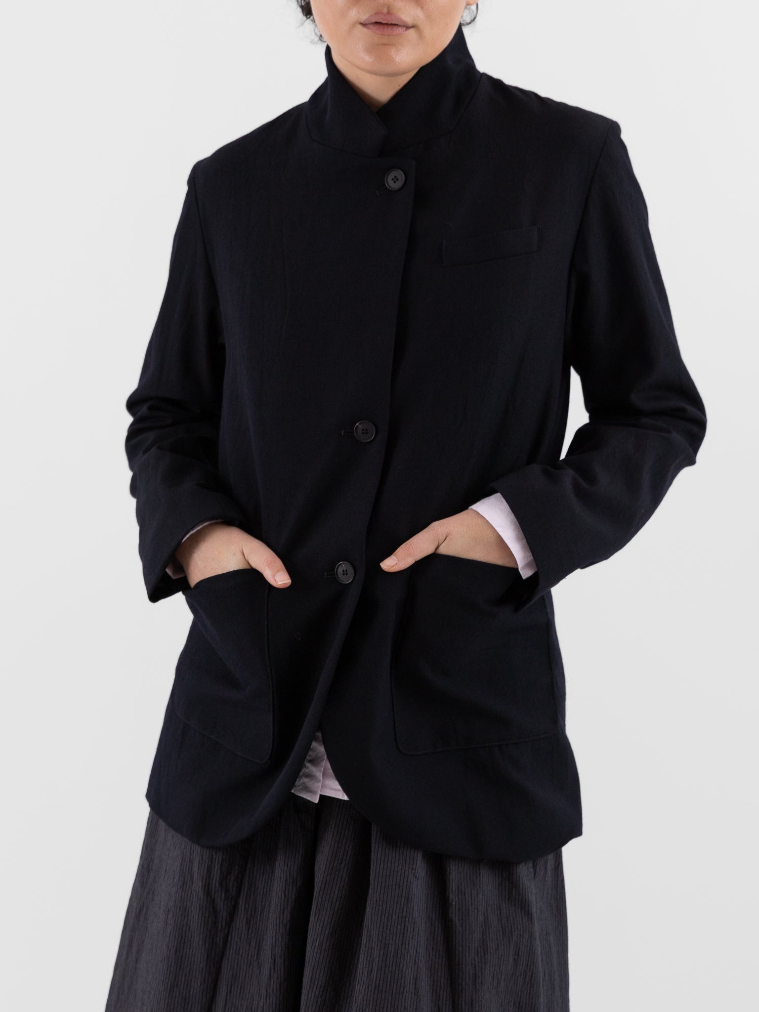 Bergfabel Luisa Jacket in Navy - BERGFABEL at Worthwhile - shop JACKET