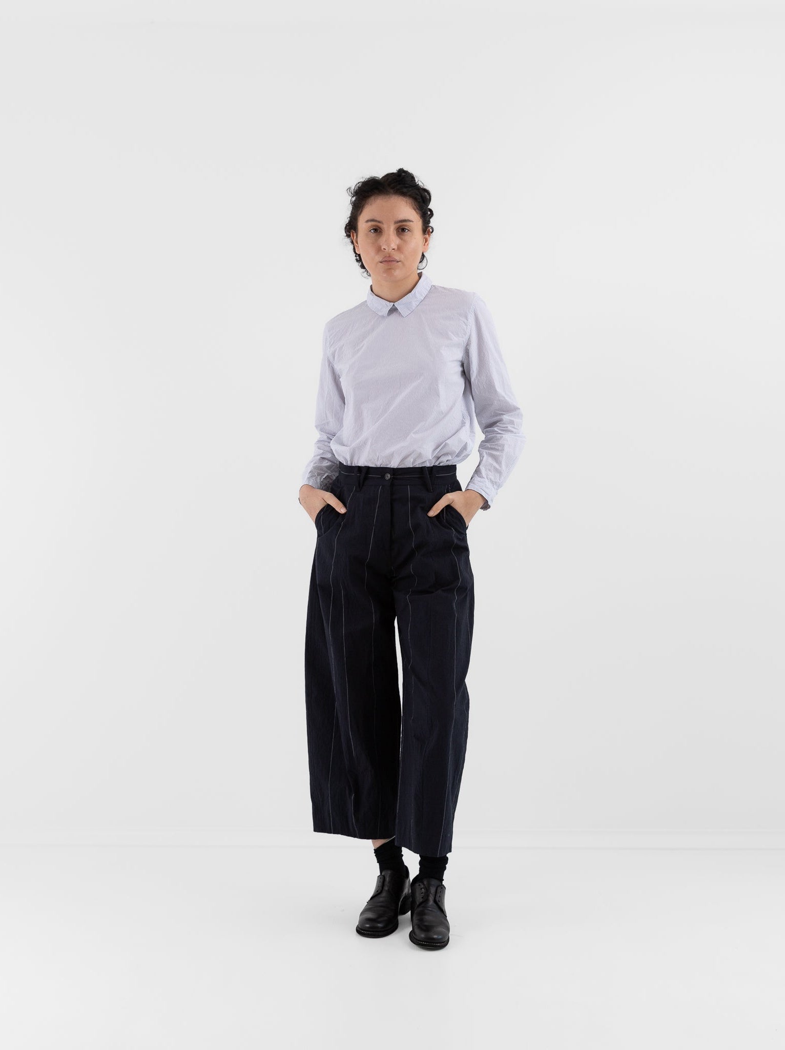 Bergfabel Sandra Pant in Navy - BERGFABEL at Worthwhile - shop PANT