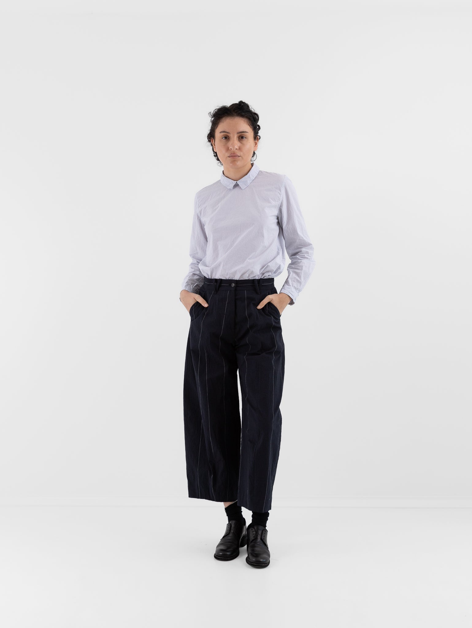 Bergfabel Sandra Pant in Navy - BERGFABEL at Worthwhile - shop PANT