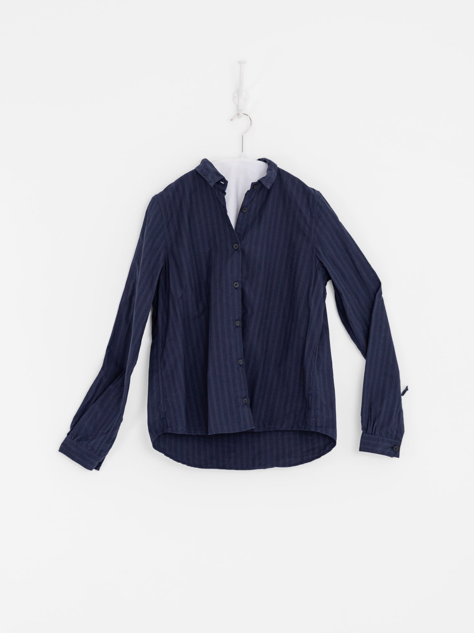 Bergfabel Tyrol Shirt in Blue Stripe - BERGFABEL at Worthwhile - shop TOP
