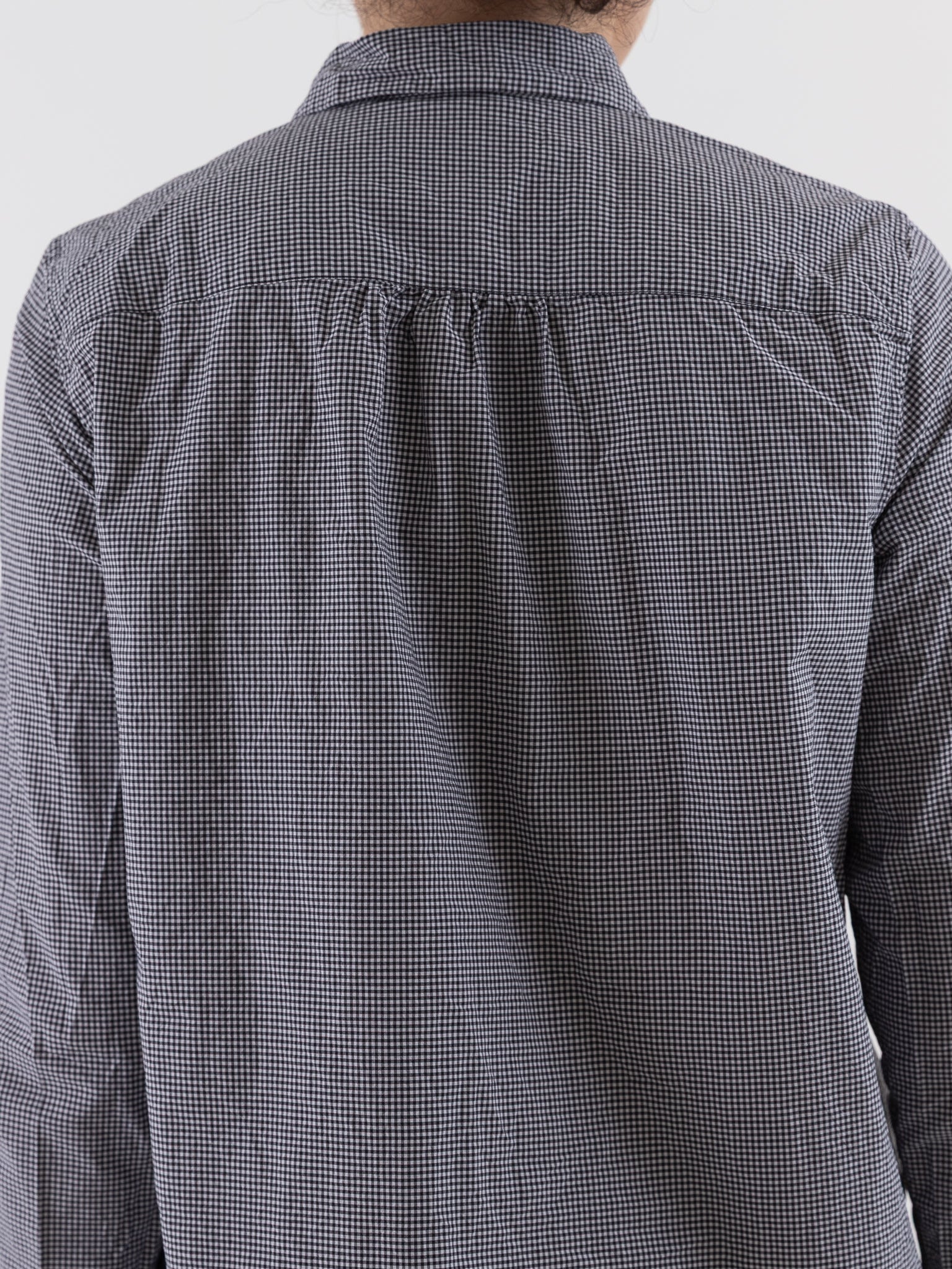 Bergfabel Tyrol Shirt in Micro Check - BERGFABEL at Worthwhile - shop TOP
