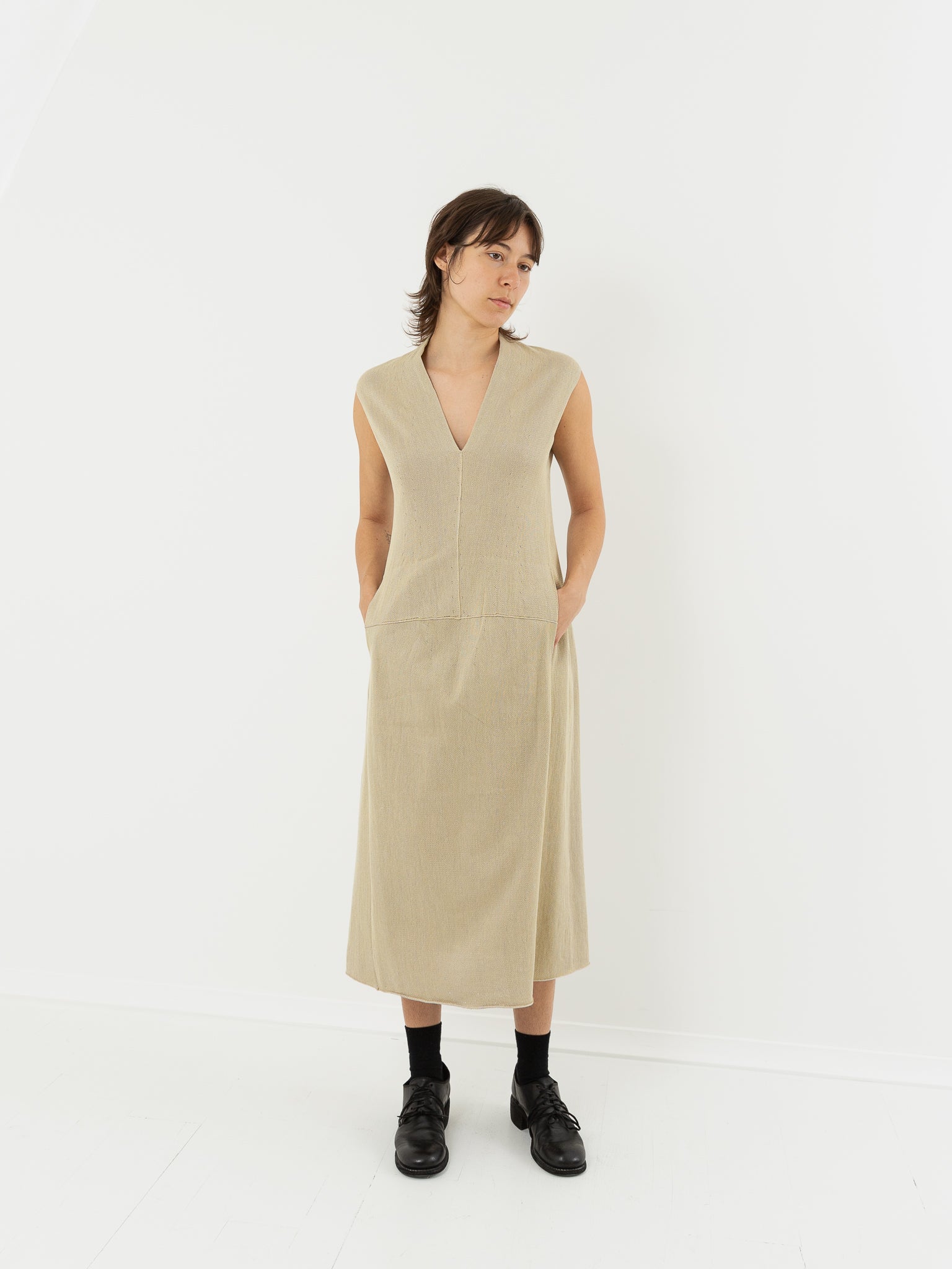 Boboutic Sleeveless Dress, Sulfur - Worthwhile, Inc.