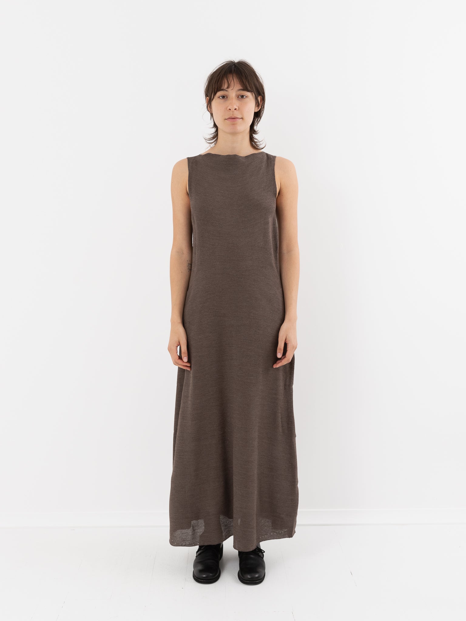 Boboutic Sleeveless Dress, Dark Taupe - Worthwhile, Inc.