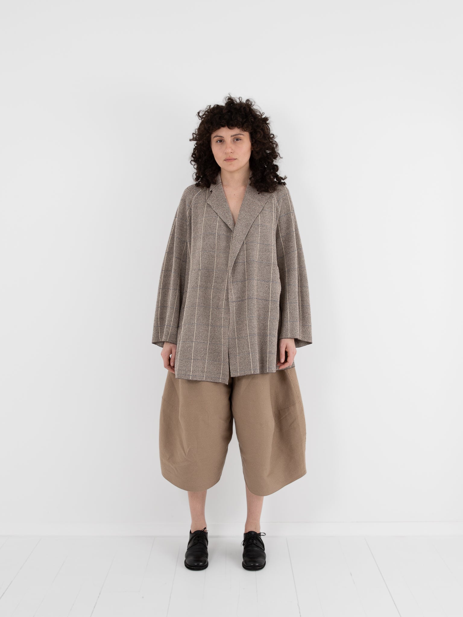 Boboutic Writing Duster Coat in Light Tweed - BOBOUTIC at Worthwhile - shop COAT