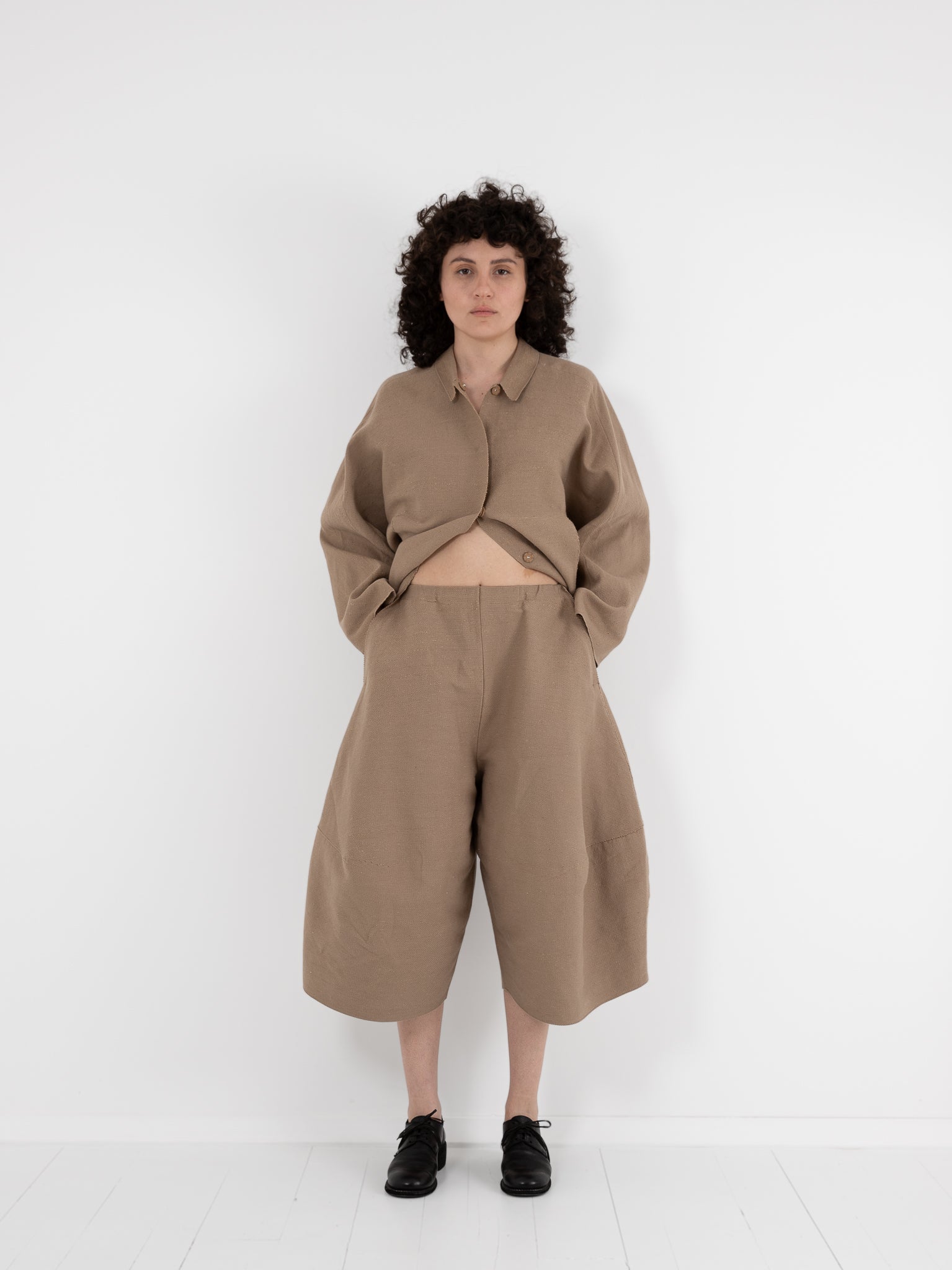 Boboutic Choosing Skirt Pants in Warm Taupe - BOBOUTIC at Worthwhile - shop PANT
