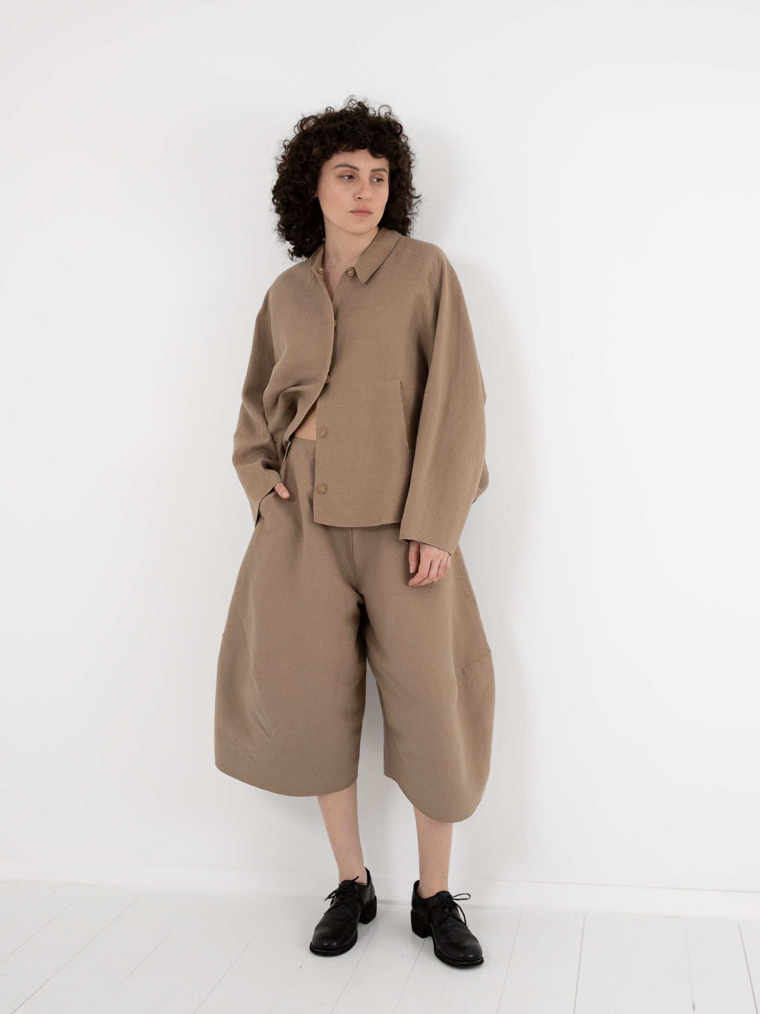 Boboutic Choosing Skirt Pants in Warm Taupe - BOBOUTIC at Worthwhile - shop PANT