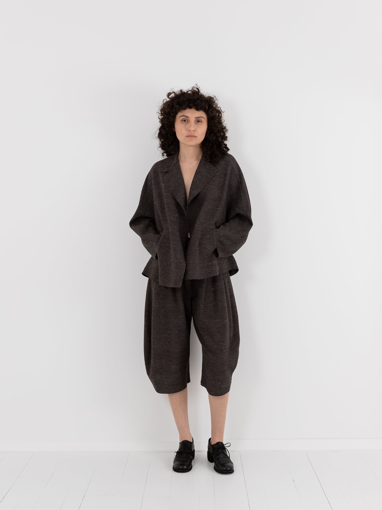 Boboutic Dressing Over Jacket in Gray Blue - BOBOUTIC at Worthwhile - shop JACKET