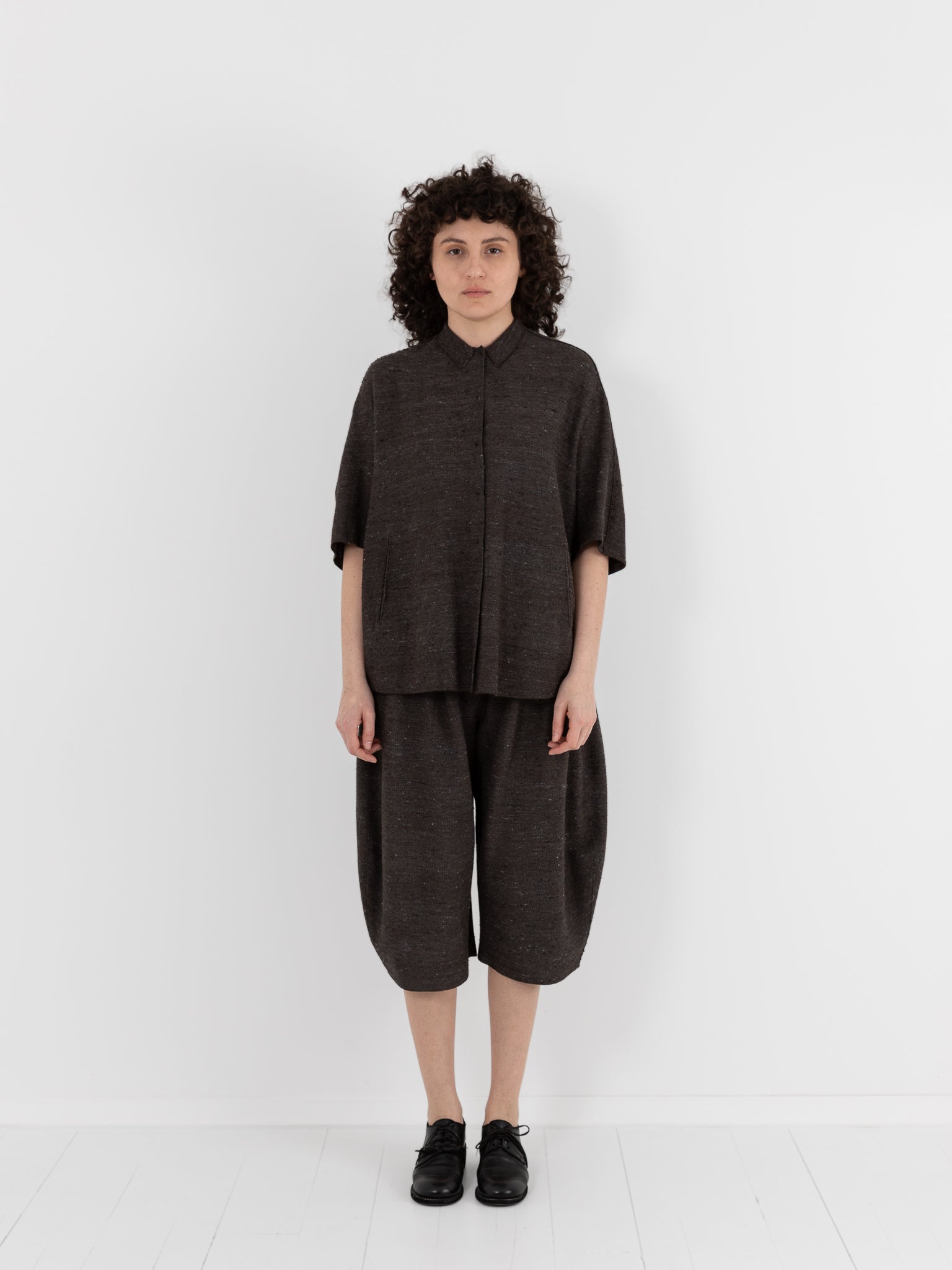 Boboutic Dressing Shirt in Gray Blue - BOBOUTIC at Worthwhile - shop TOP