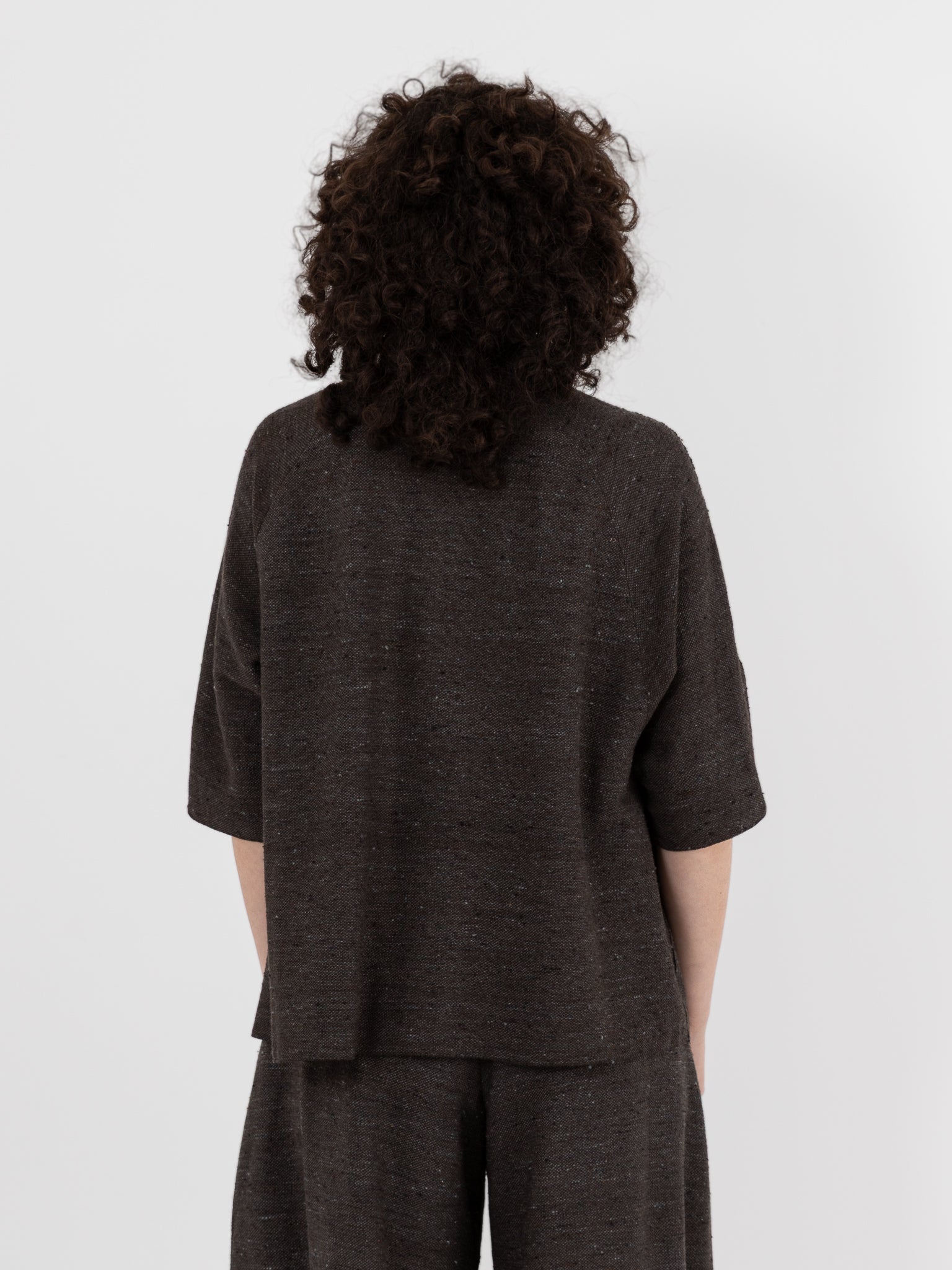 Boboutic Dressing Shirt in Gray Blue - BOBOUTIC at Worthwhile - shop TOP