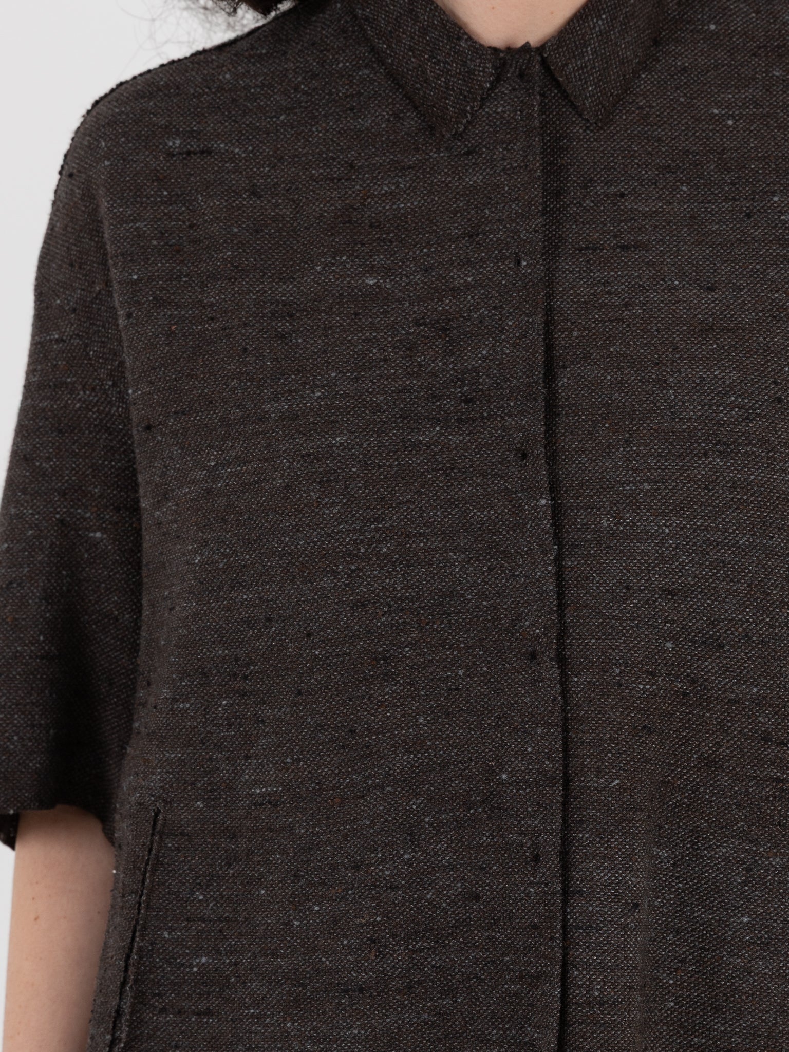 Boboutic Dressing Shirt in Gray Blue - BOBOUTIC at Worthwhile - shop TOP