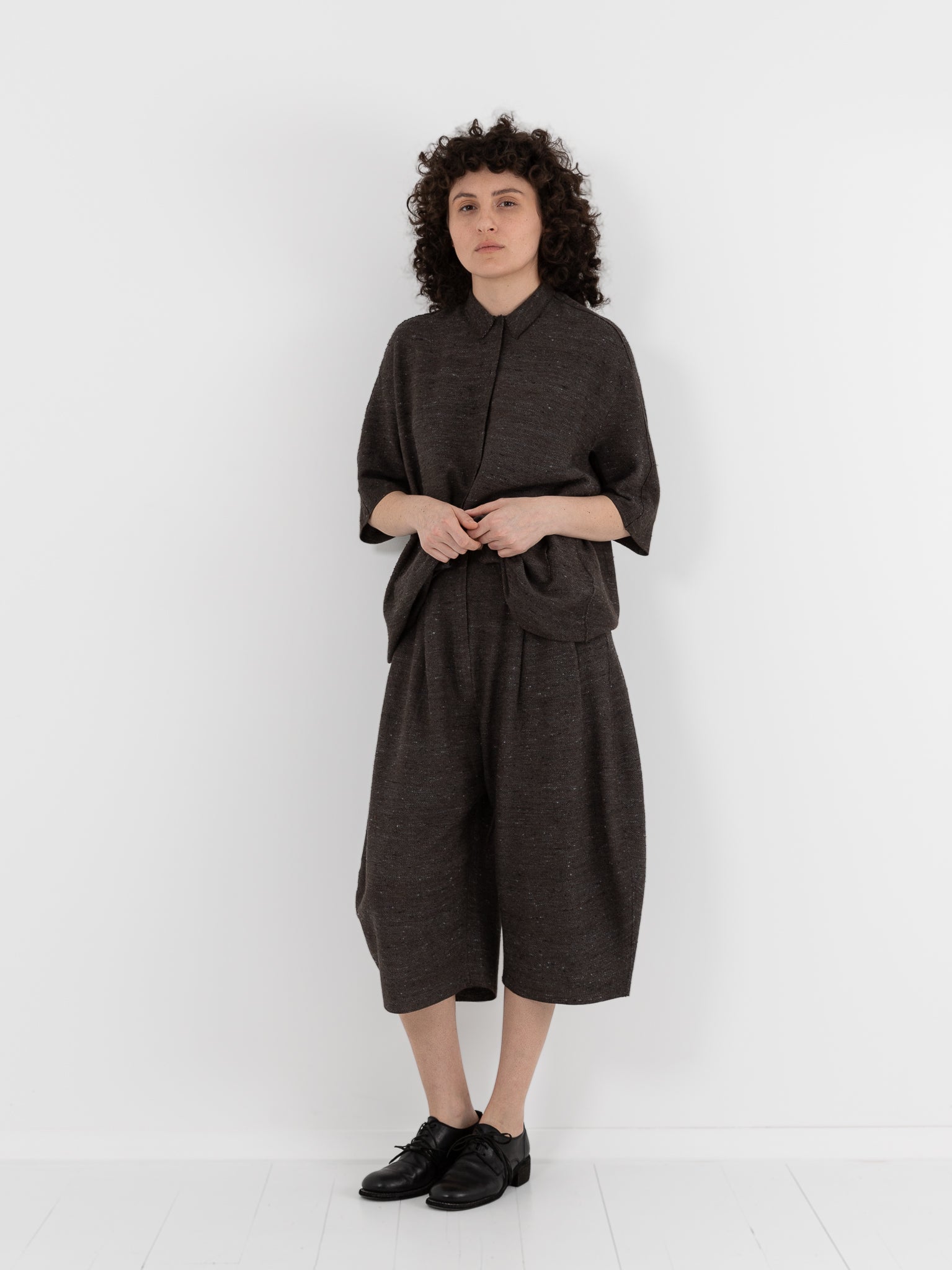 Boboutic Dressing Short Trousers in Gray Blue - BOBOUTIC at Worthwhile - shop PANT