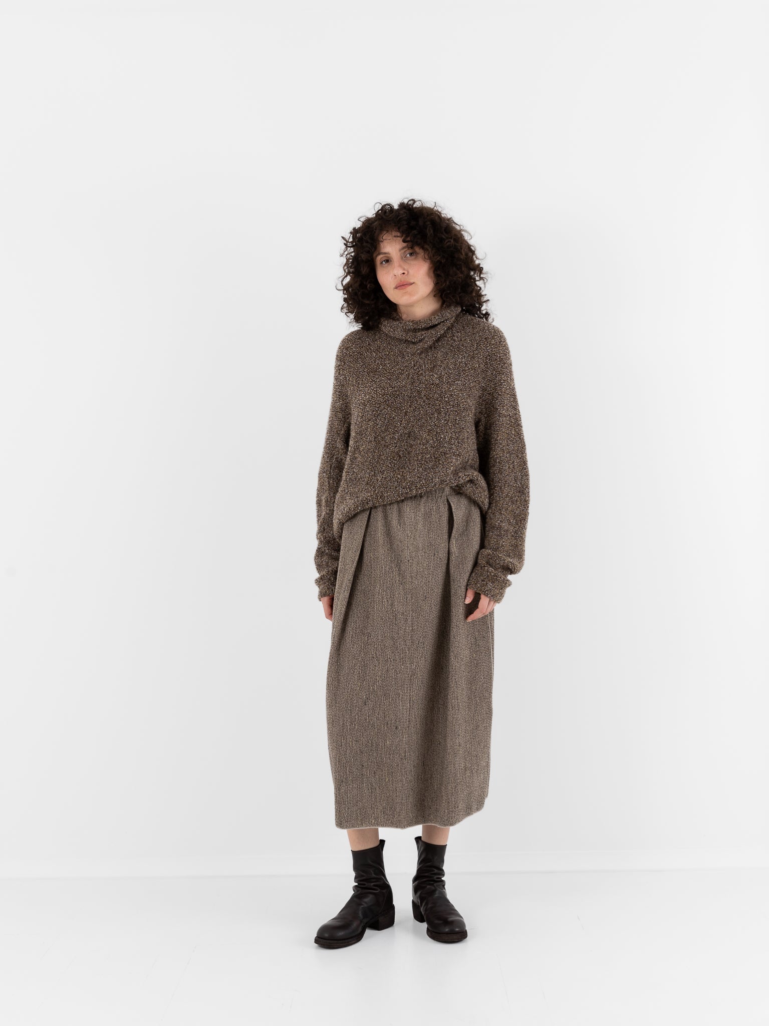 Boboutic Completion Skirt in Natural - BOBOUTIC at Worthwhile - shop SKIRT